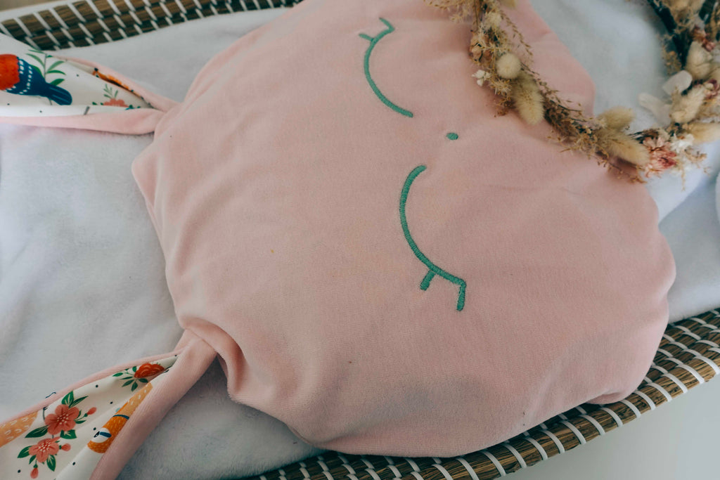 Petit Coussin Velours - Singing Birds