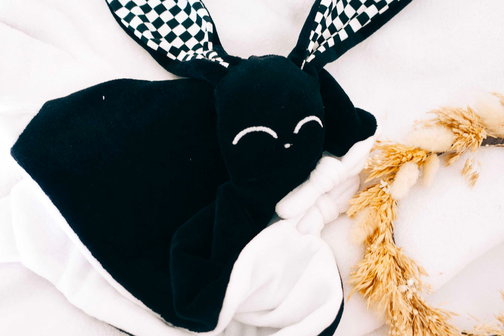 Doudou Velours Câlin Noeuds - Chessboard