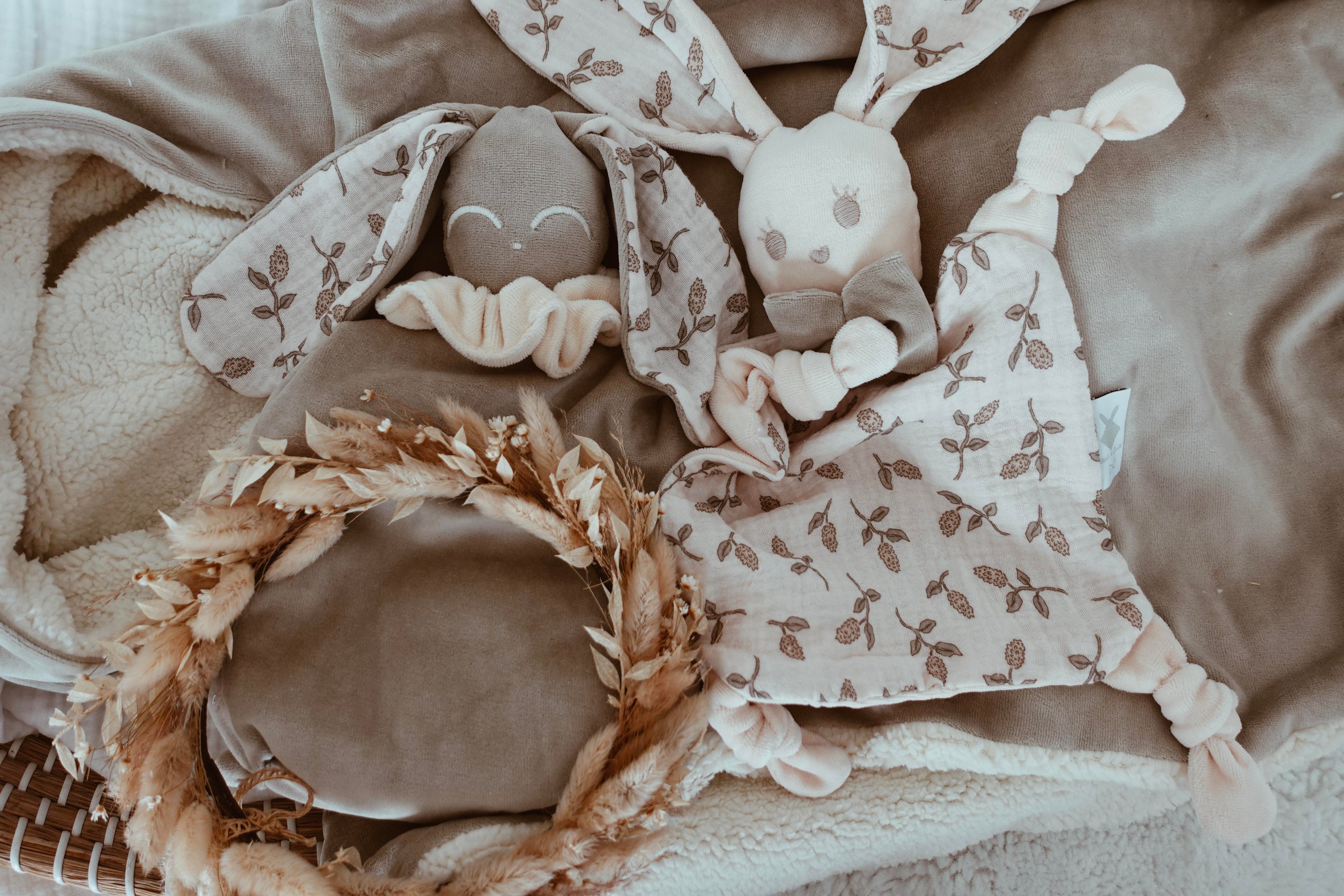 Bouillotte noyaux de cerise Velours - Simple Flowers