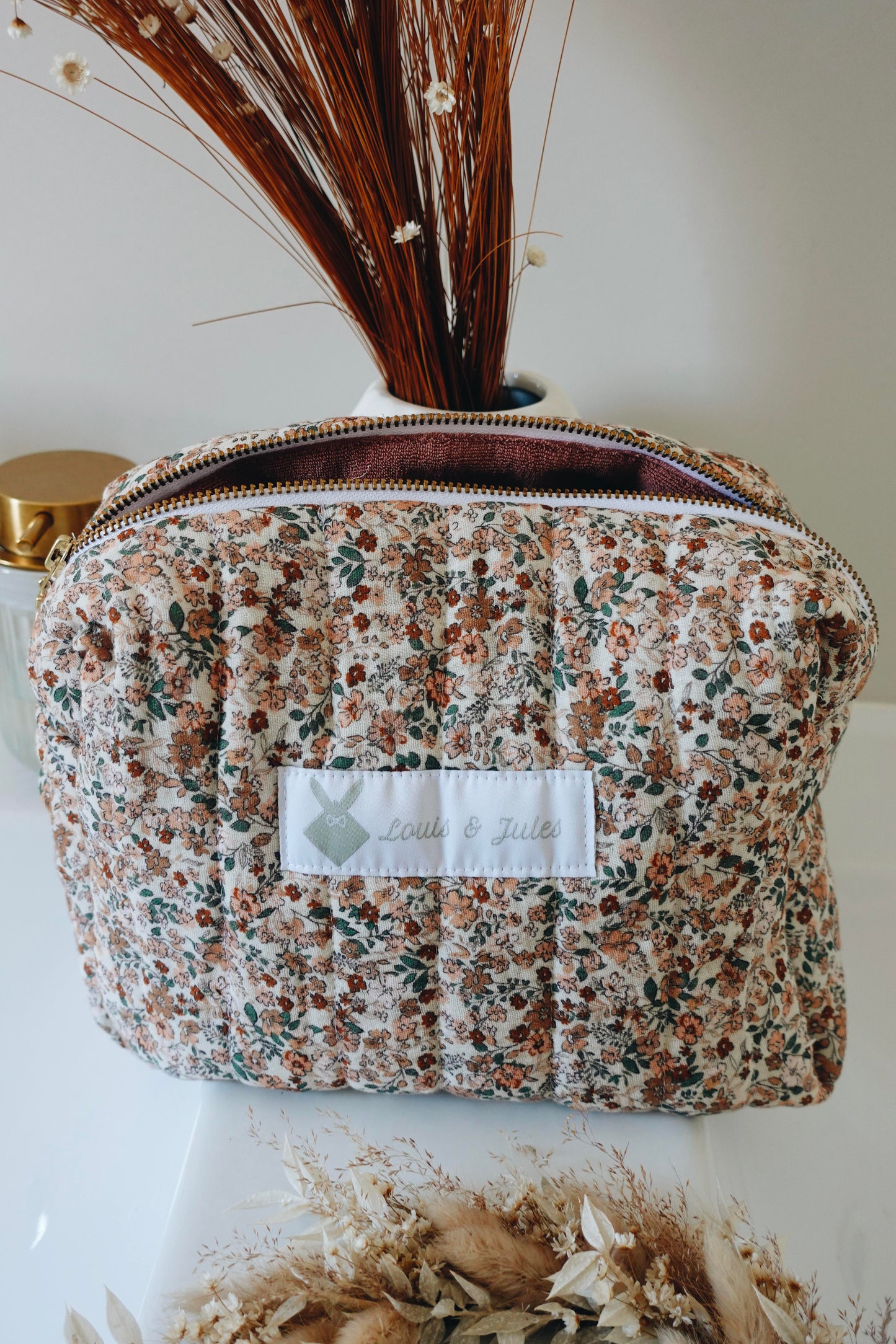 PROTOTYPE - Trousse de Toilette - Fleurs - Mamans