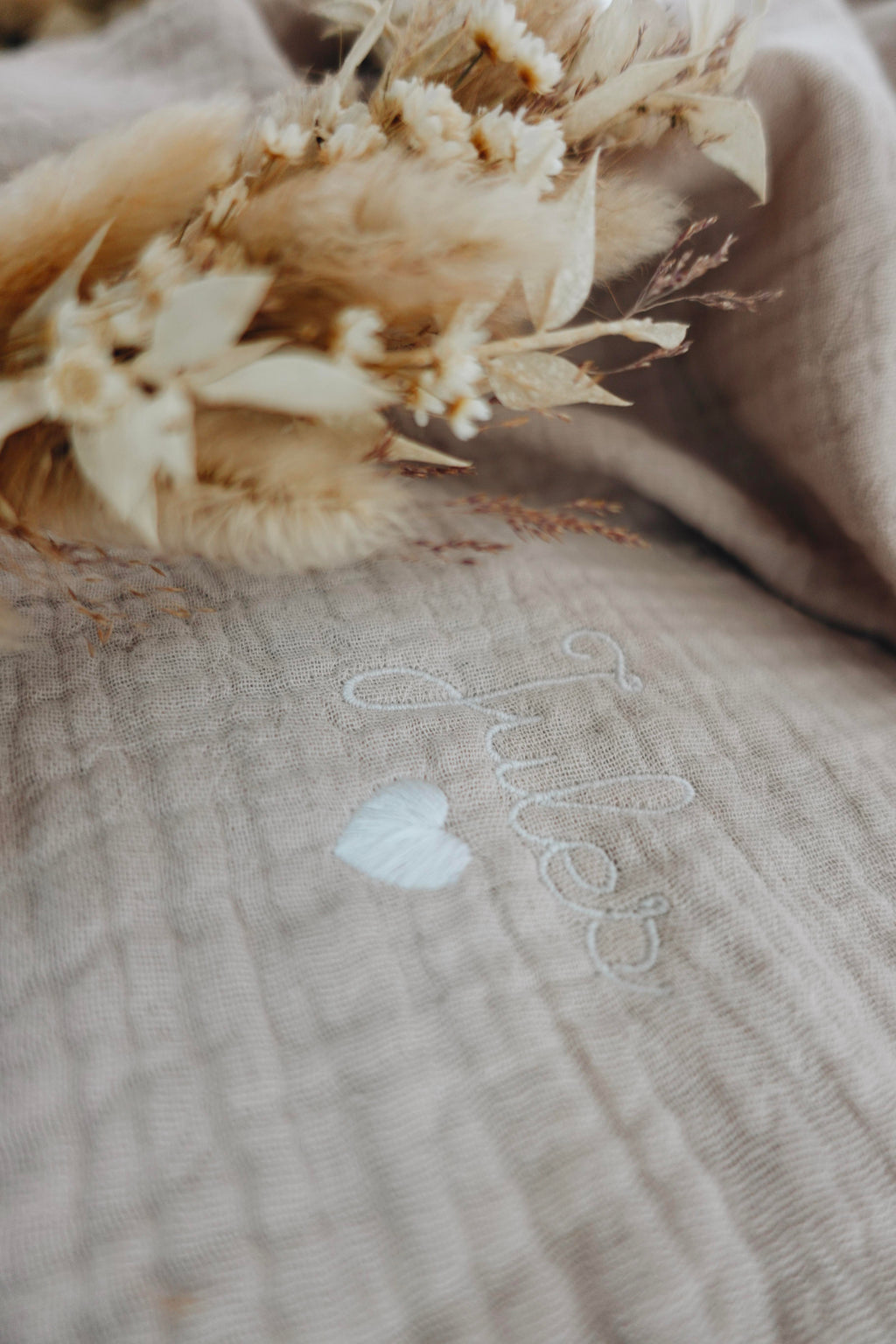 Lange Brodé Personnalisé