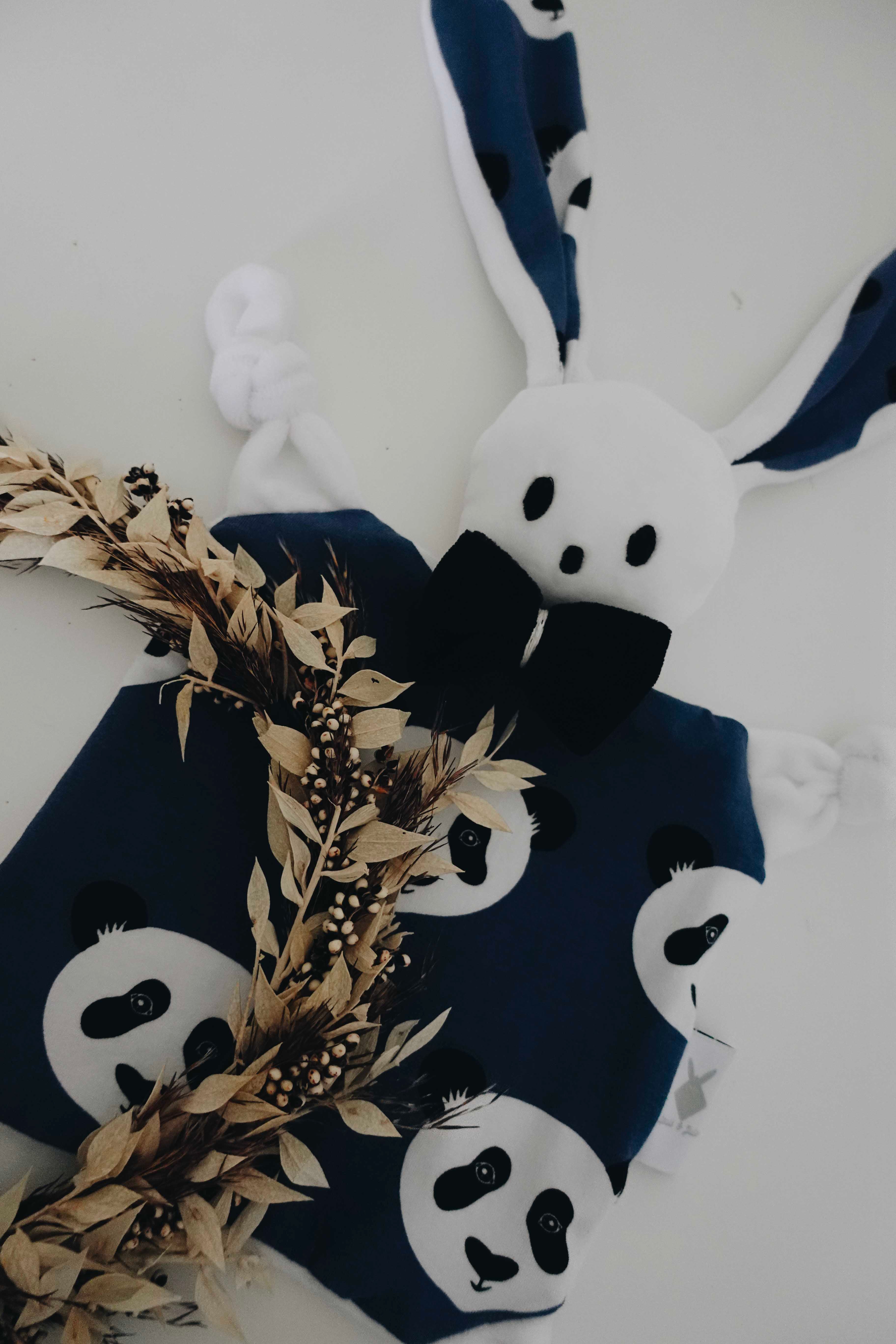 Doudou Velours Chouchou – Pandas