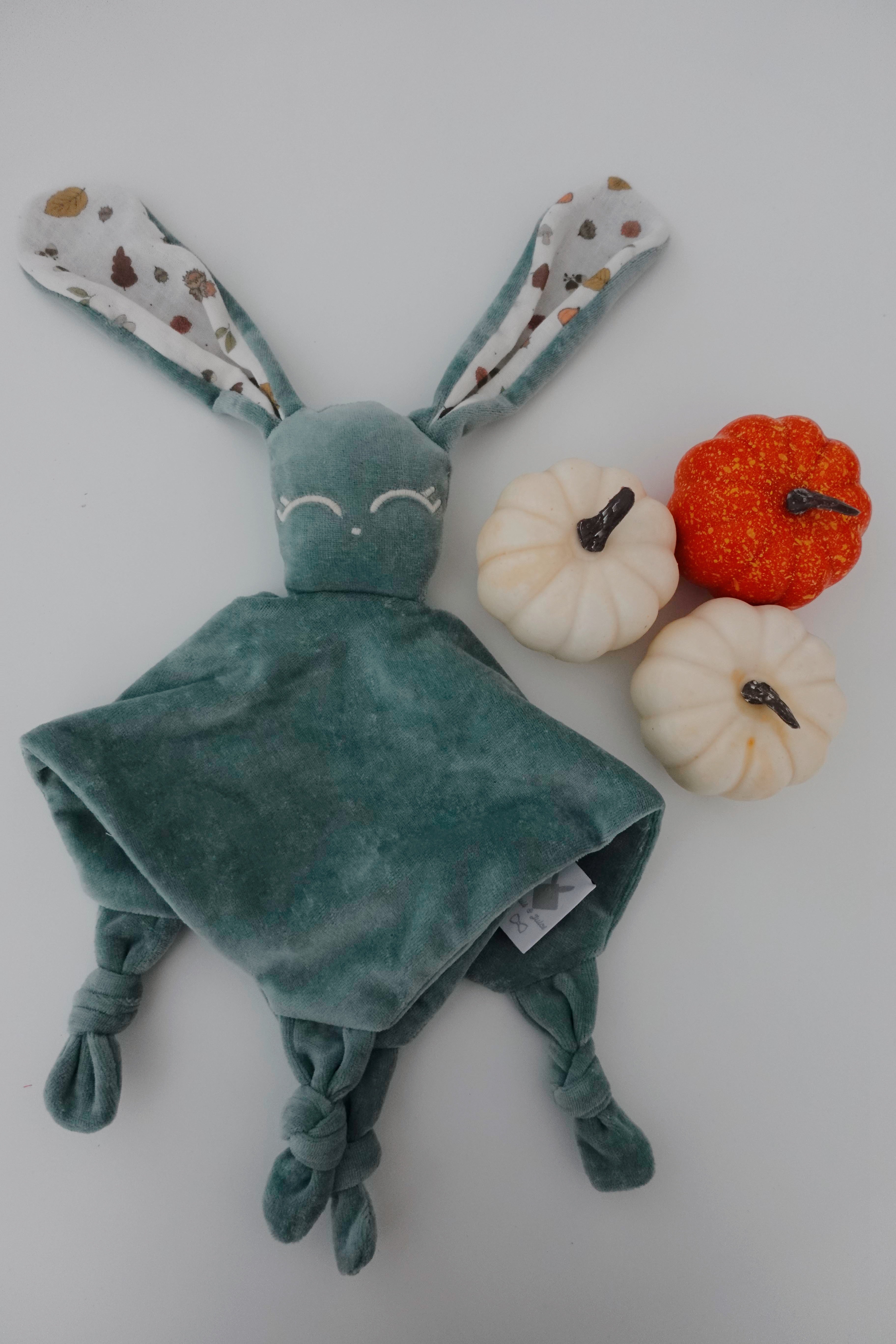 Doudou Velours Câlin Noeuds - Automne
