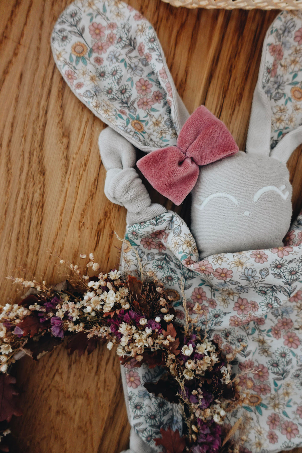PROTOTYPE - Doudou Velours Chouchou - Fleurs des Champs