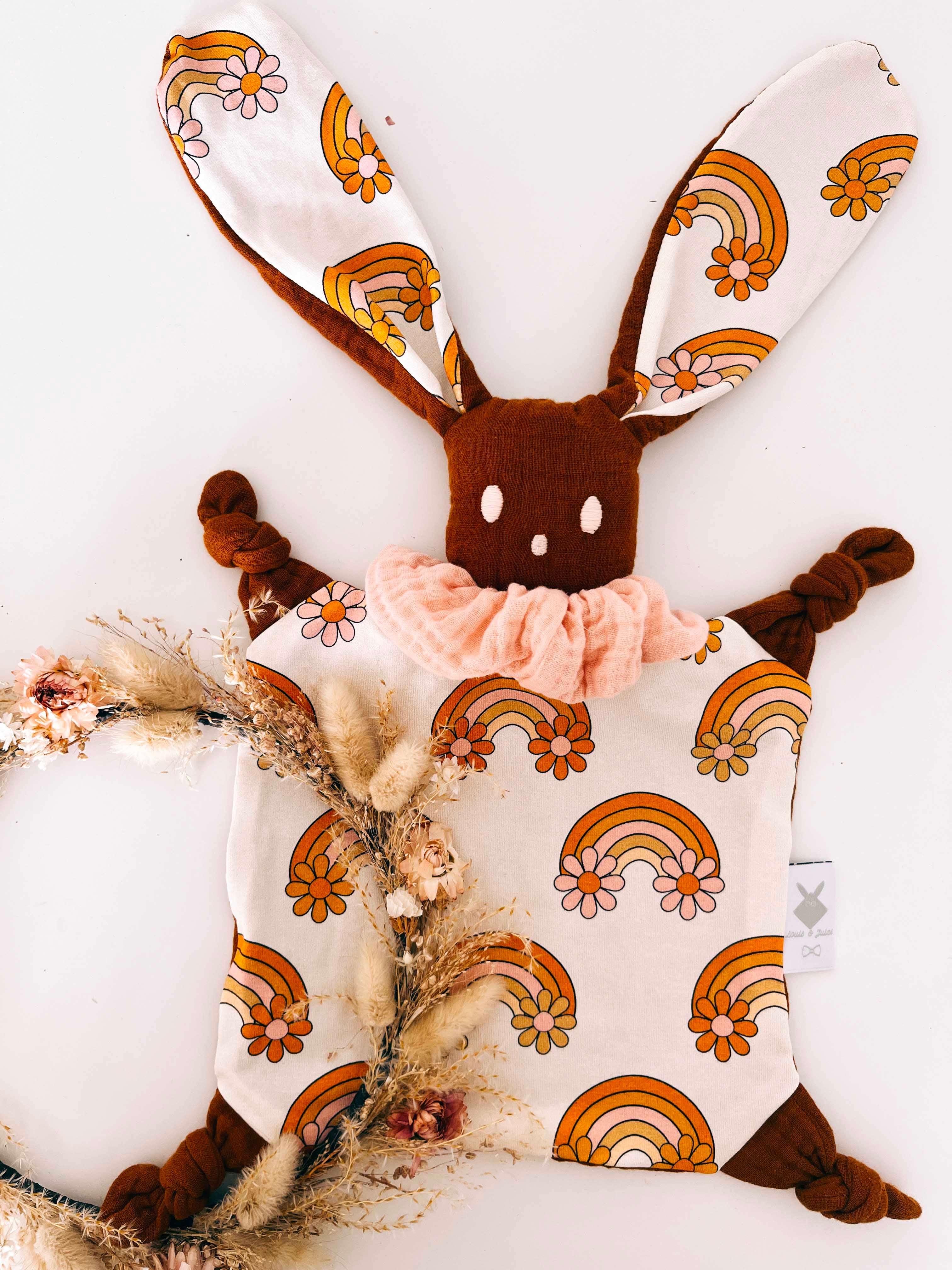 Doudou Lange Chouchou – Flower Rainbow