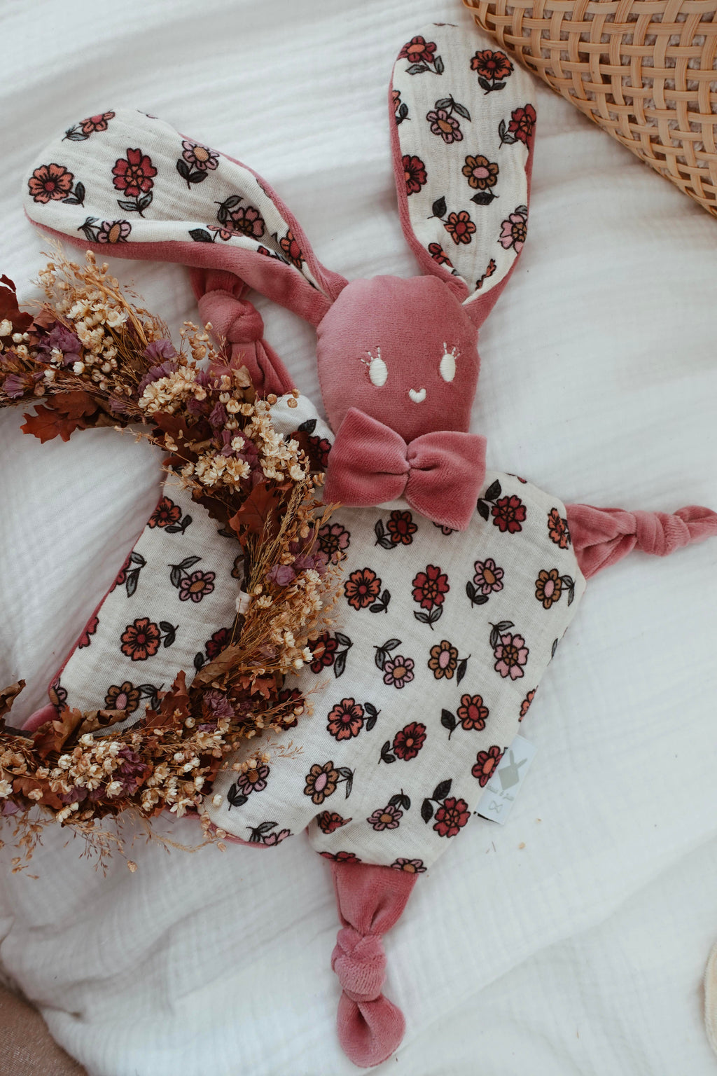 Doudou Velours Chouchou - Vintage Floral