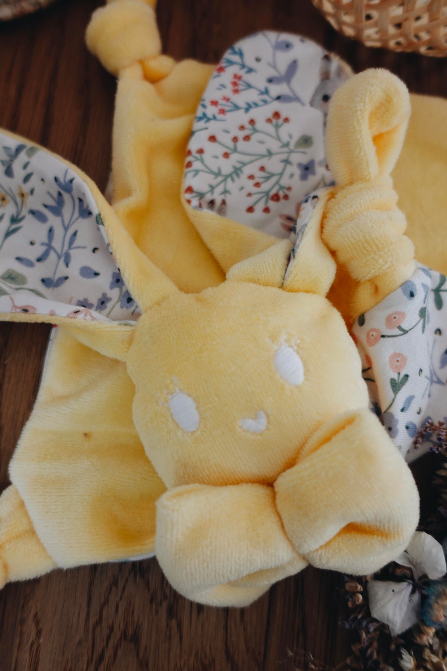 Doudou Velours Chouchou - Cottontails Blossom