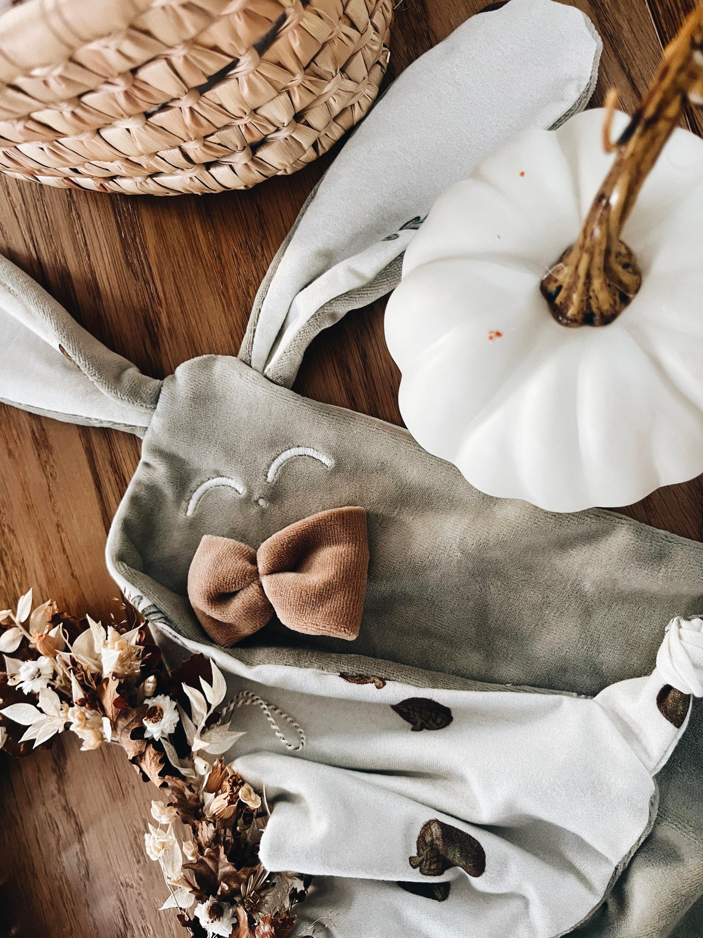 Doudou Velours Classique Noeuds - Acorns and Leaves