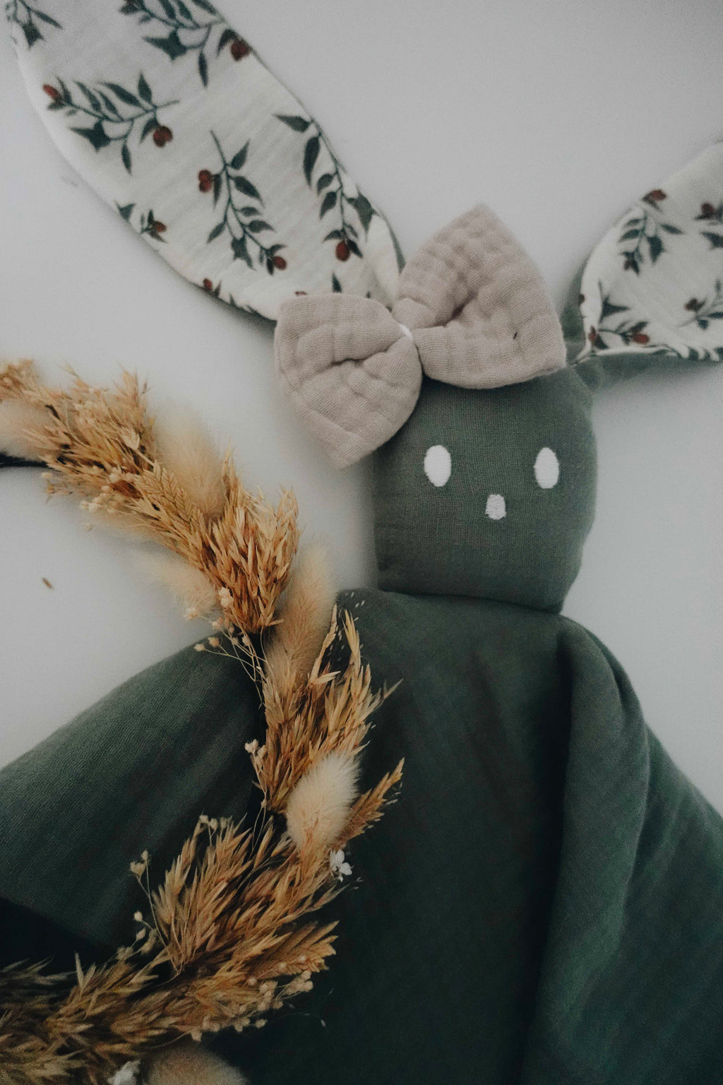 Doudou Lange Câlin Noeuds - Clémentines
