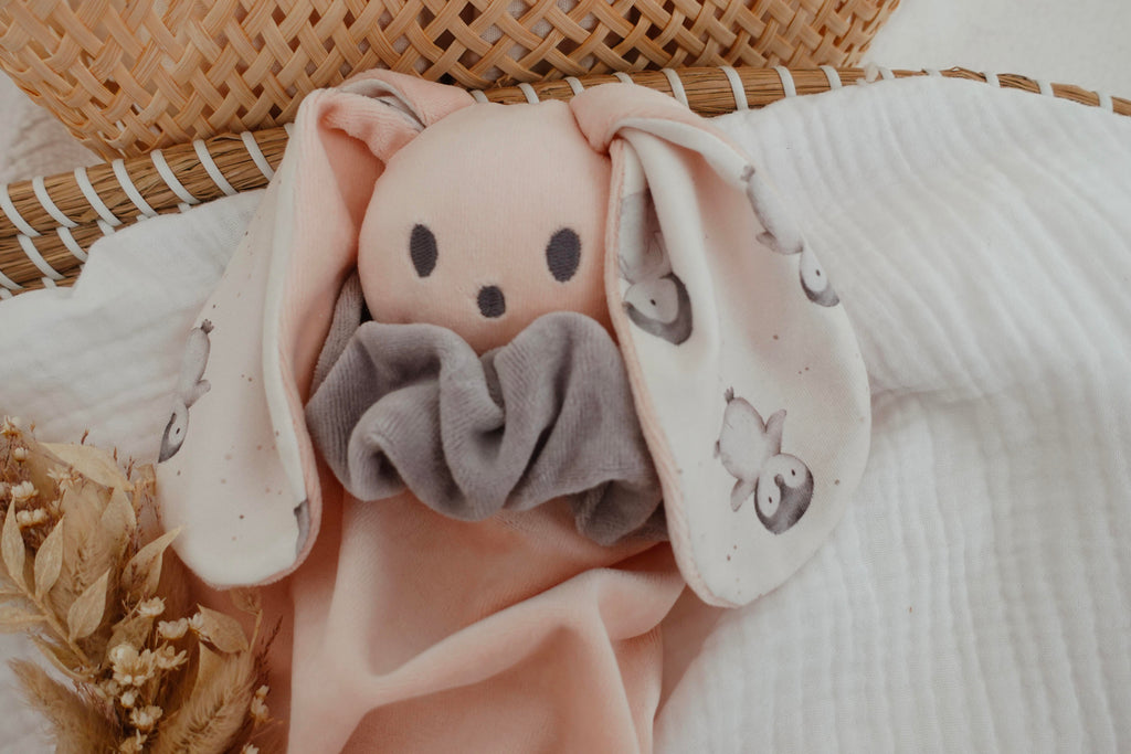 Bouillotte noyaux de cerise velours - Pinguins