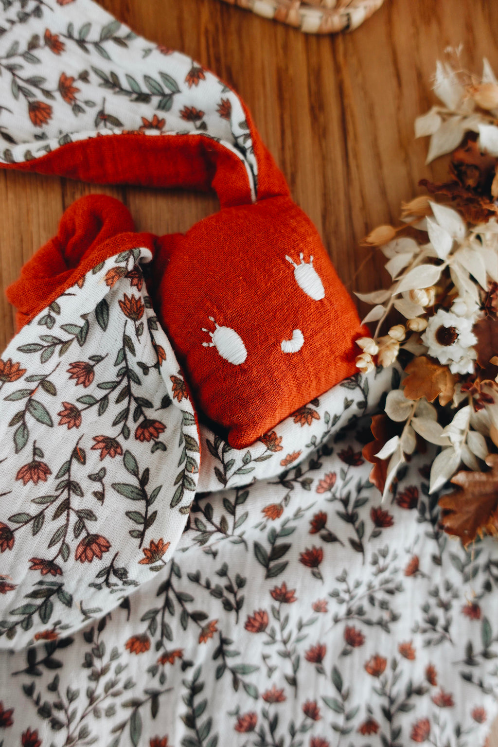 PROTOTYPE - Doudou Lange Chouchou – Terracotta Petals