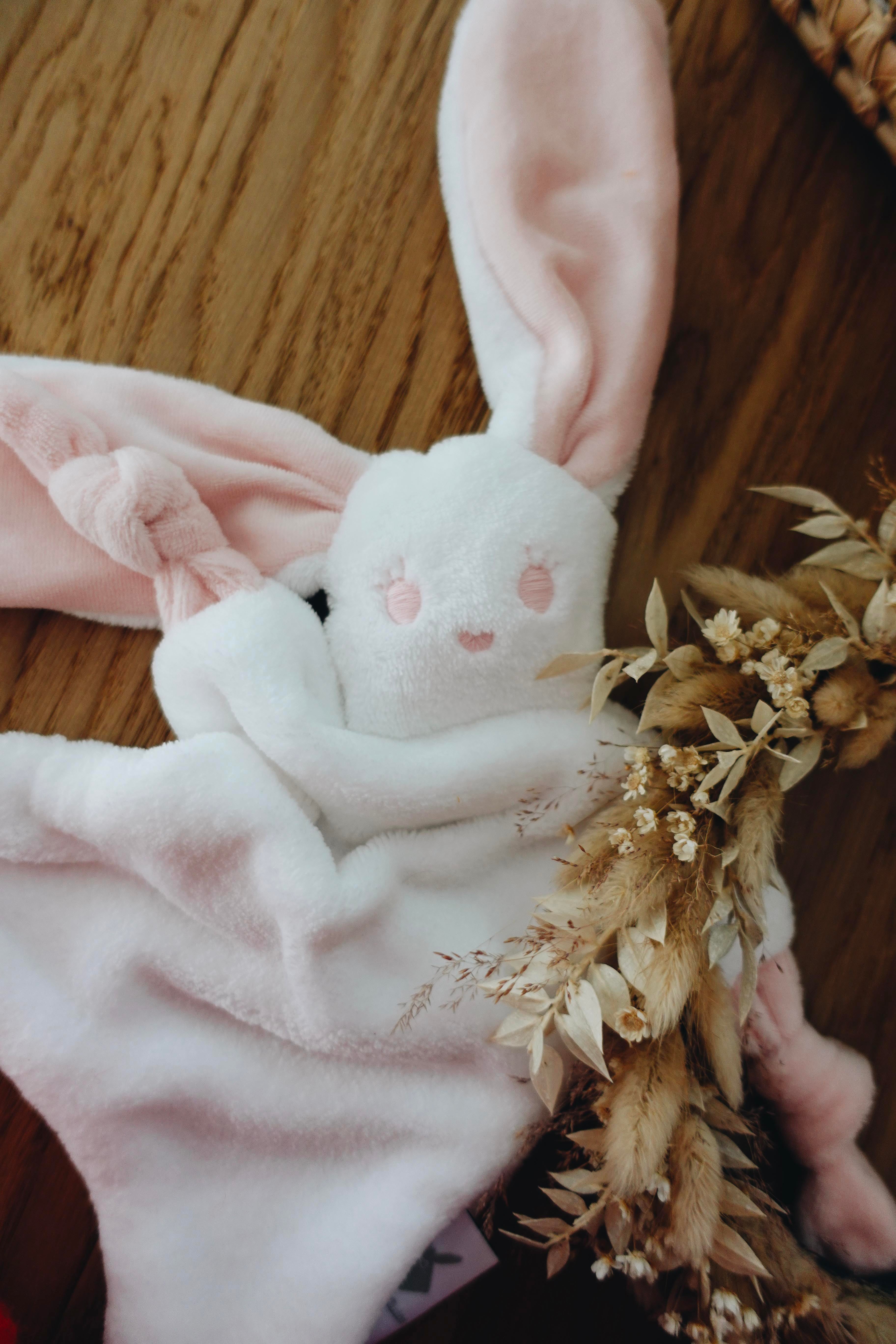 Doudou Toudoux Chamallow/Blanc