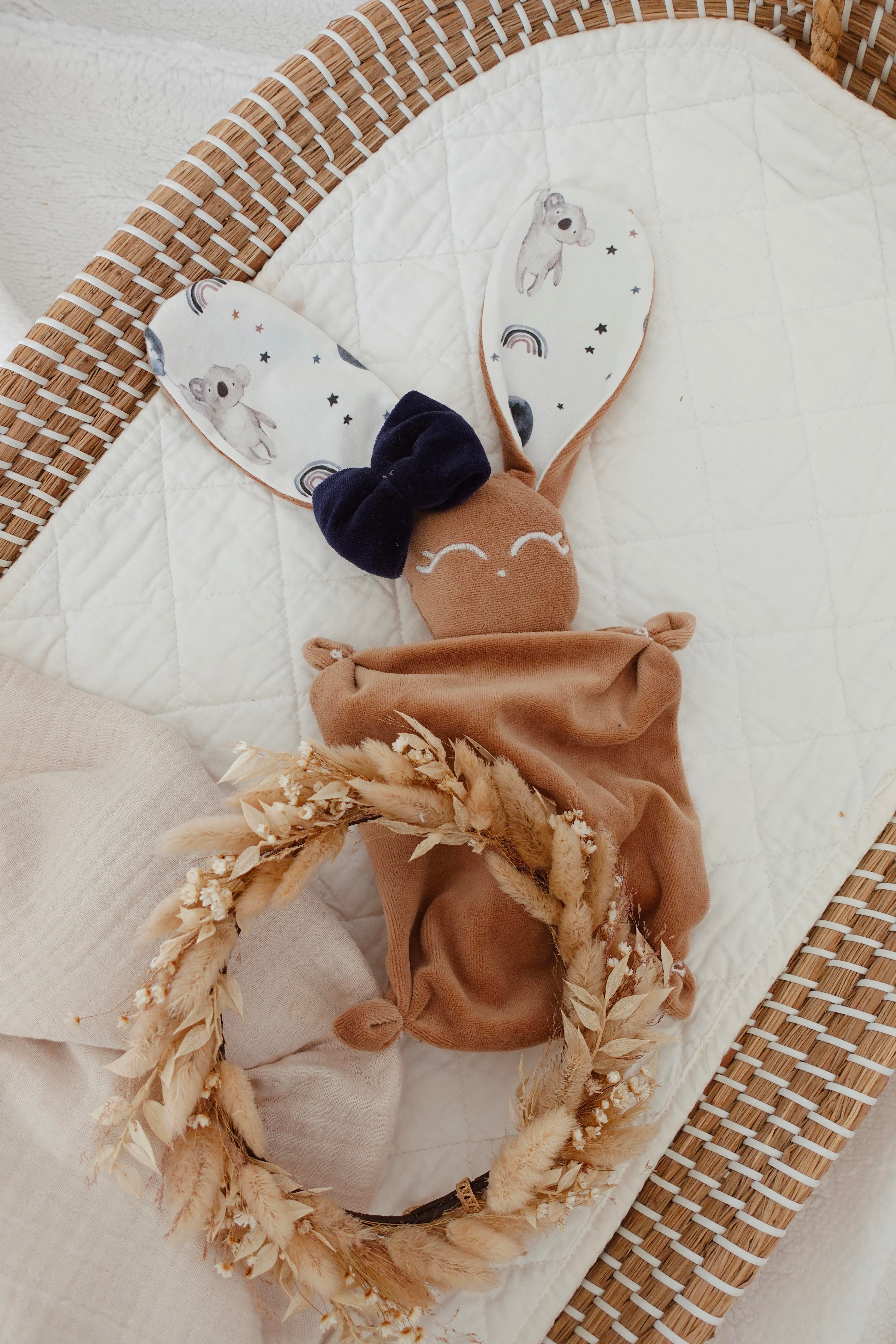 Bouillotte noyaux de cerise velours - Flying Koalas