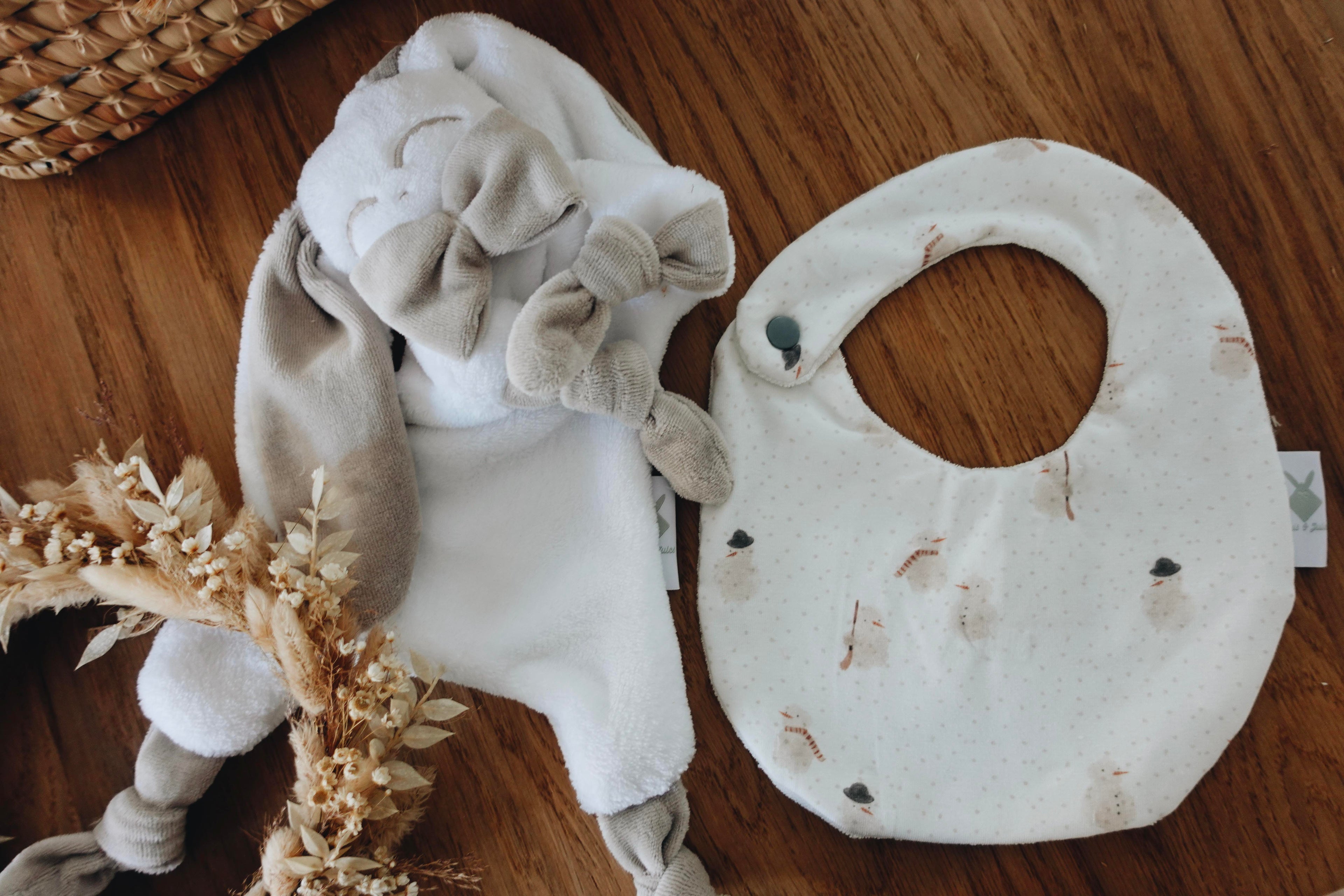 PROTOTYPE - Bavoir bébé - Snowman