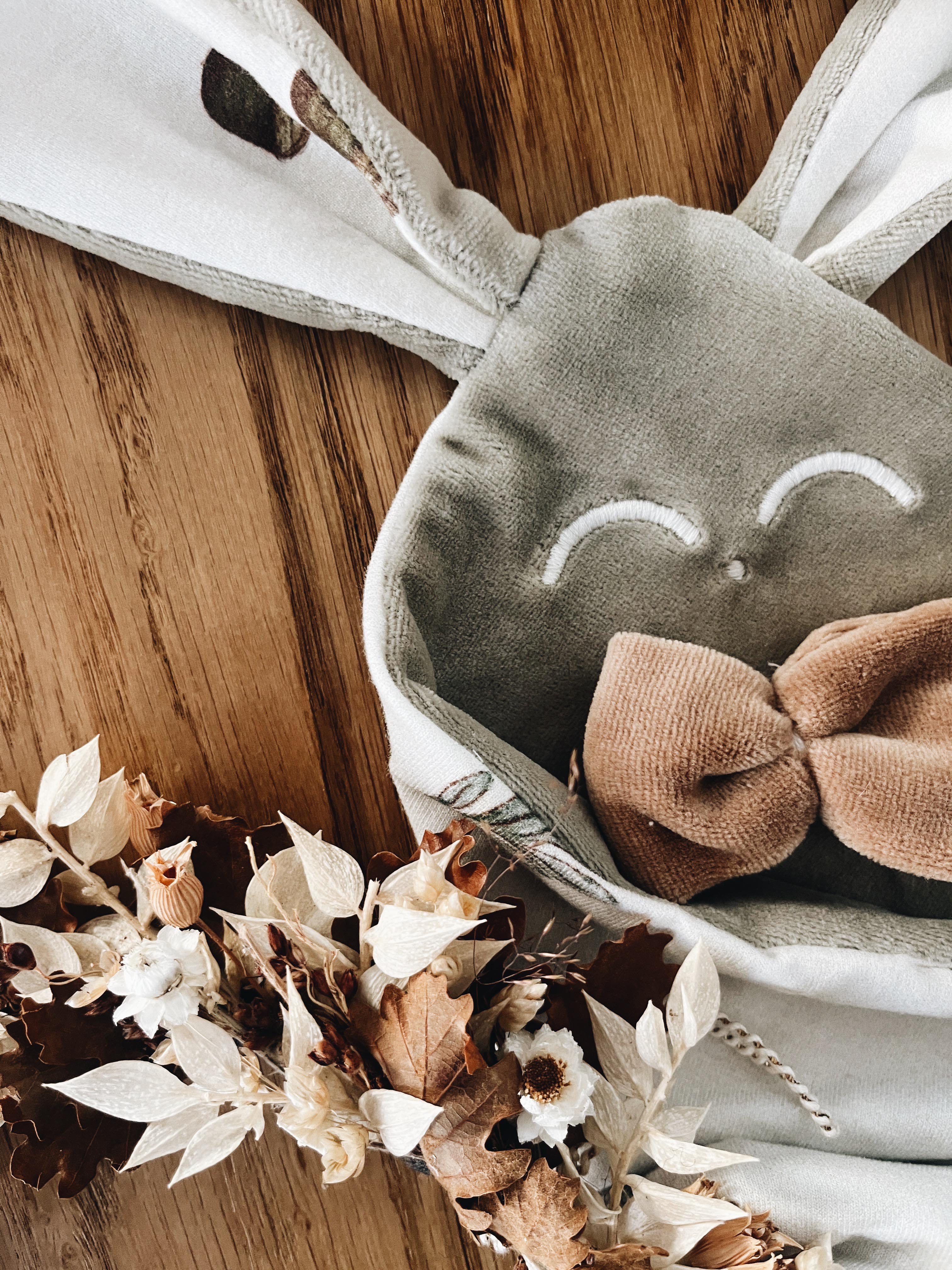 Doudou Velours Classique Noeuds - Acorns and Leaves