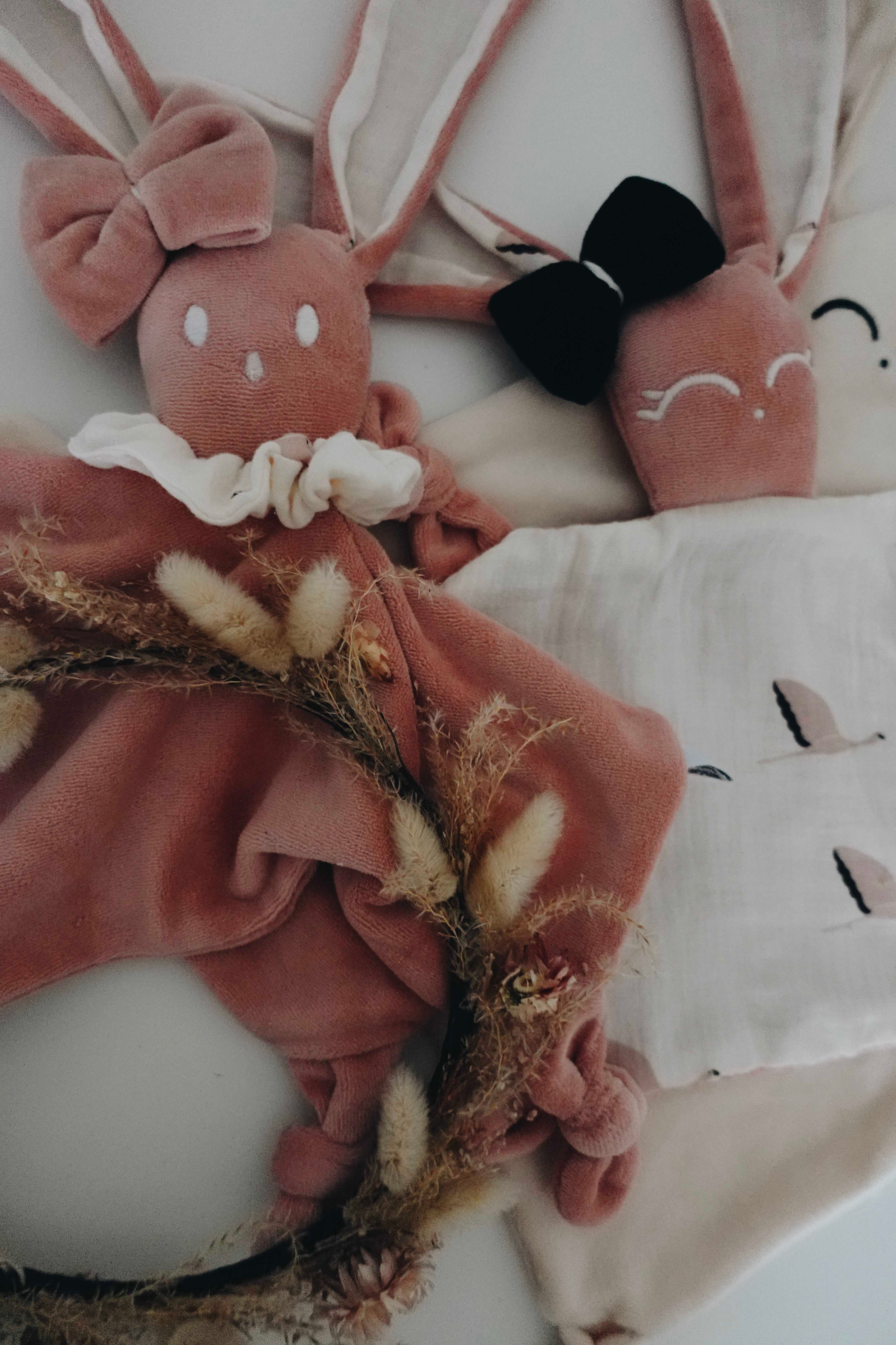 Doudou Velours Chouchou – Flamands Rose