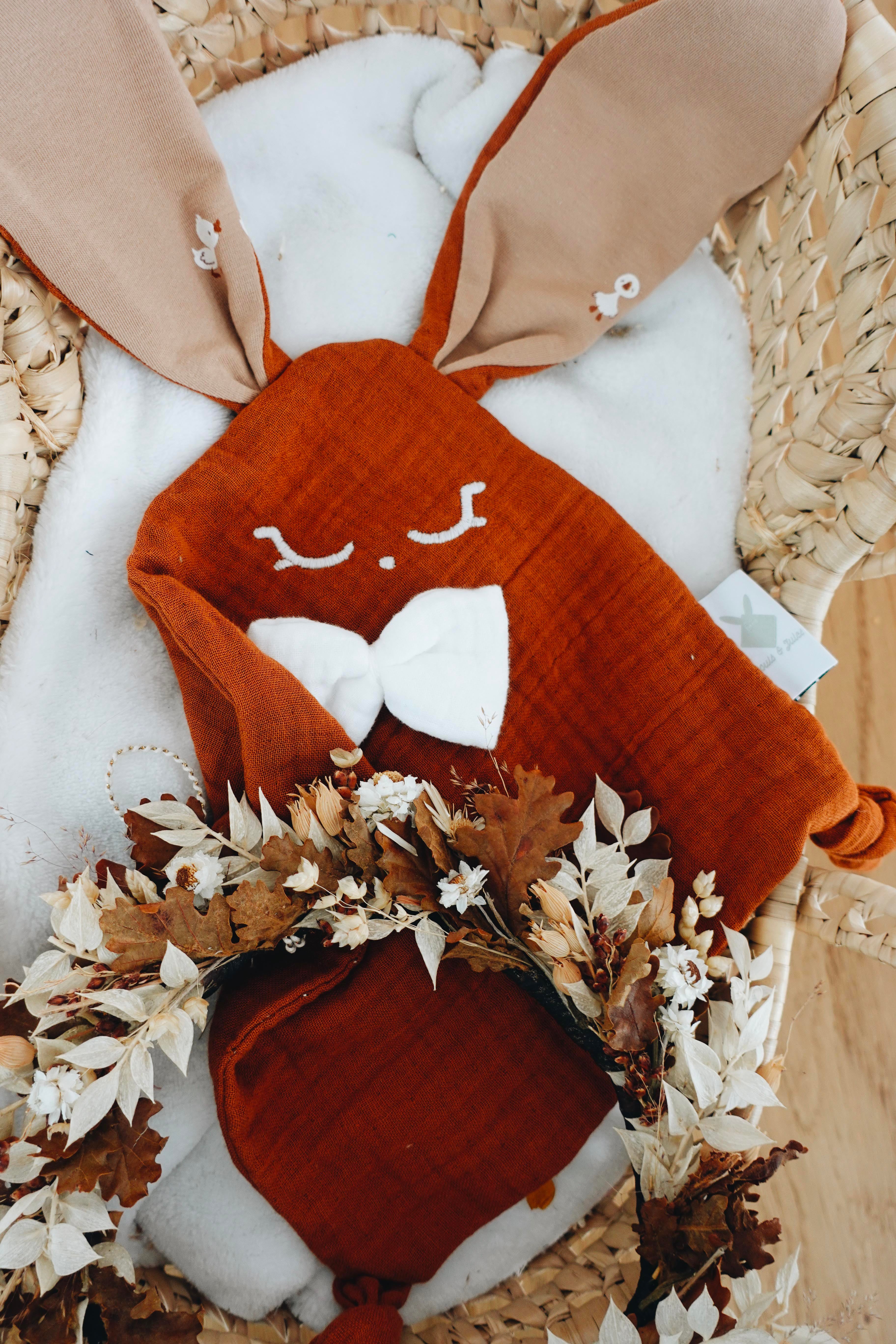 PROTOTYPE - Doudou Lange Mini Noeuds - Tiny Ducks