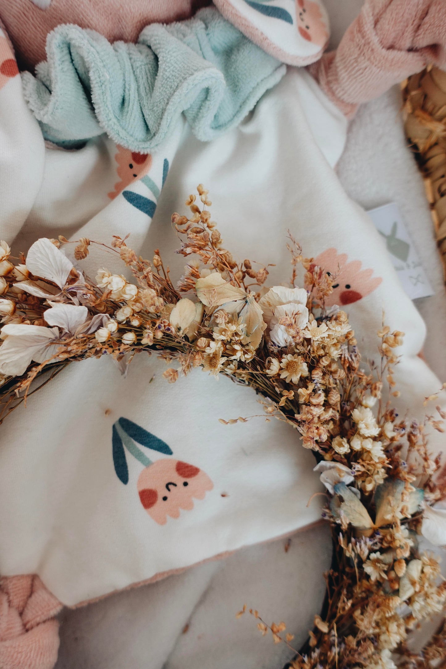 Doudou Velours Chouchou - Happy Tulips