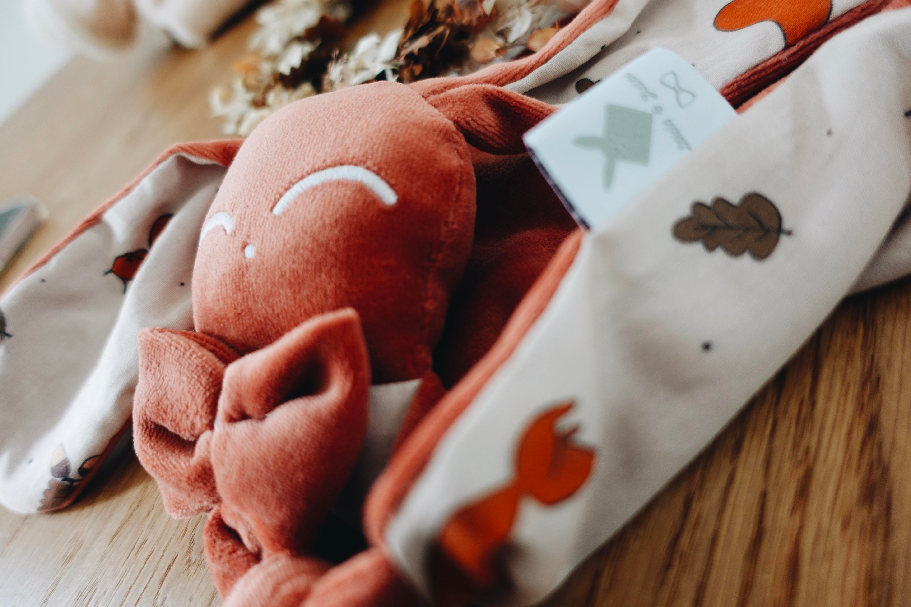 PROTOTYPE - Doudou Velours Chouchou - Ecureuil