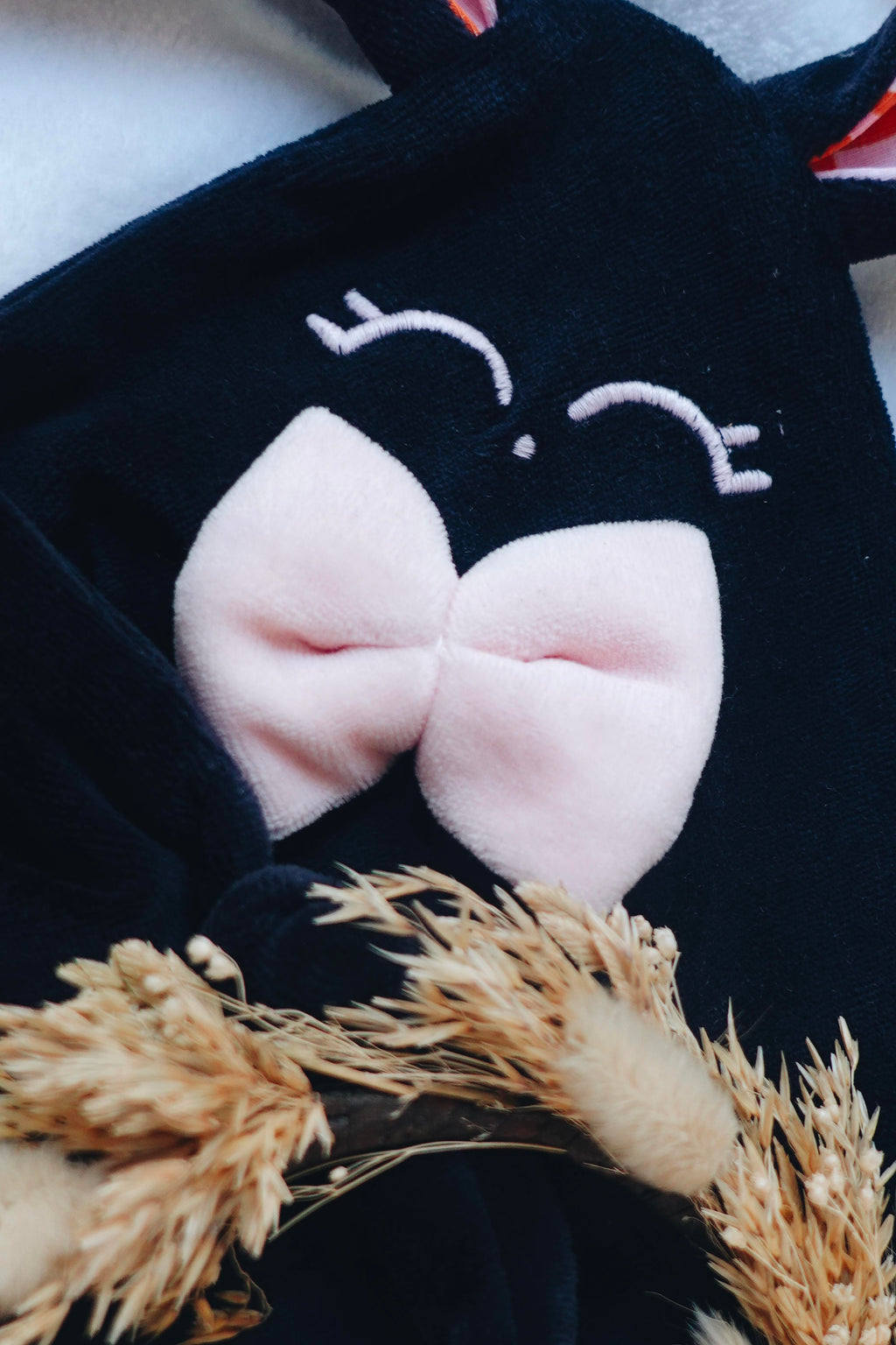 Doudou Velours Mini Noeuds - Lucette