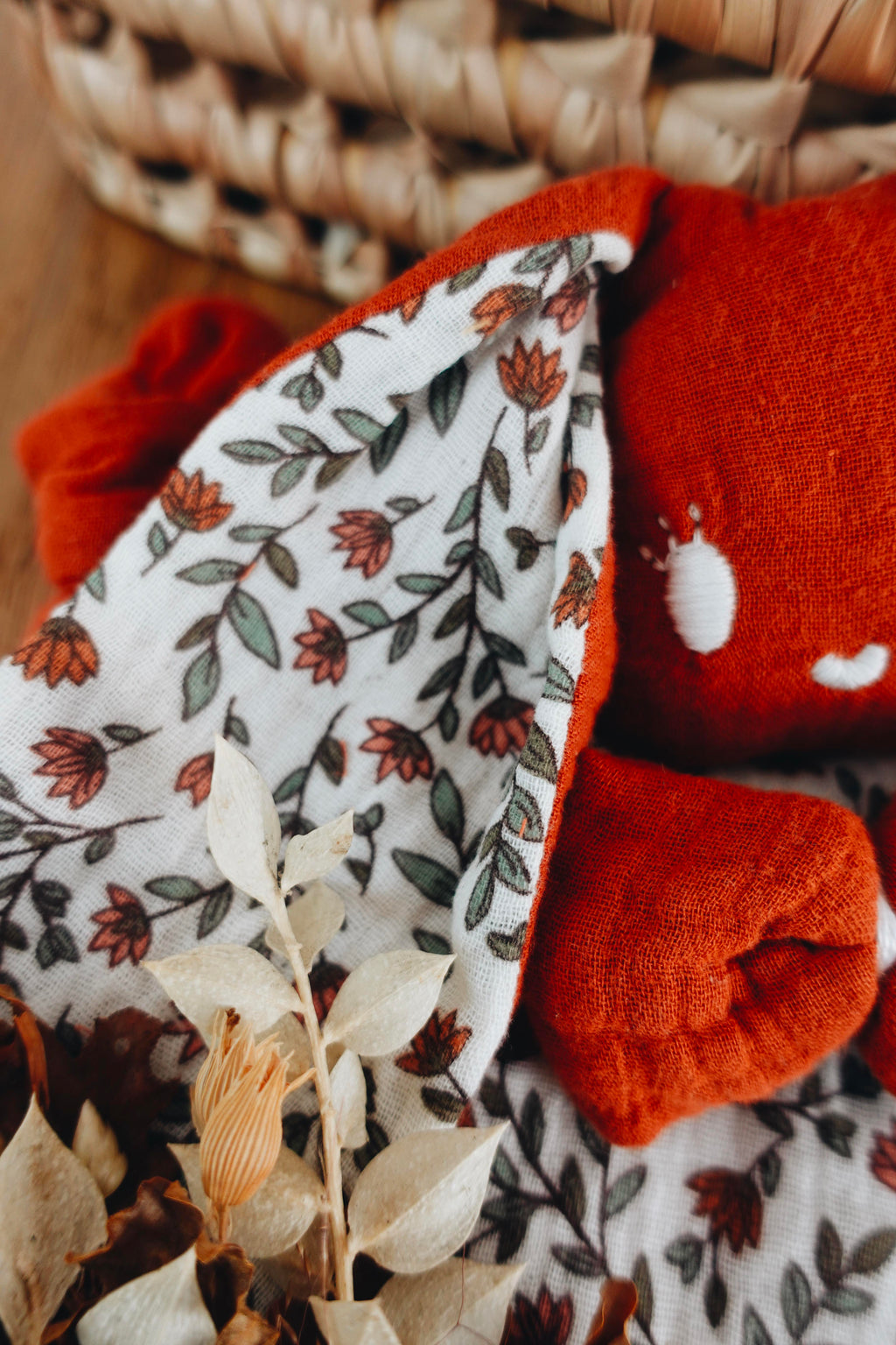 PROTOTYPE - Doudou Lange Chouchou – Terracotta Petals