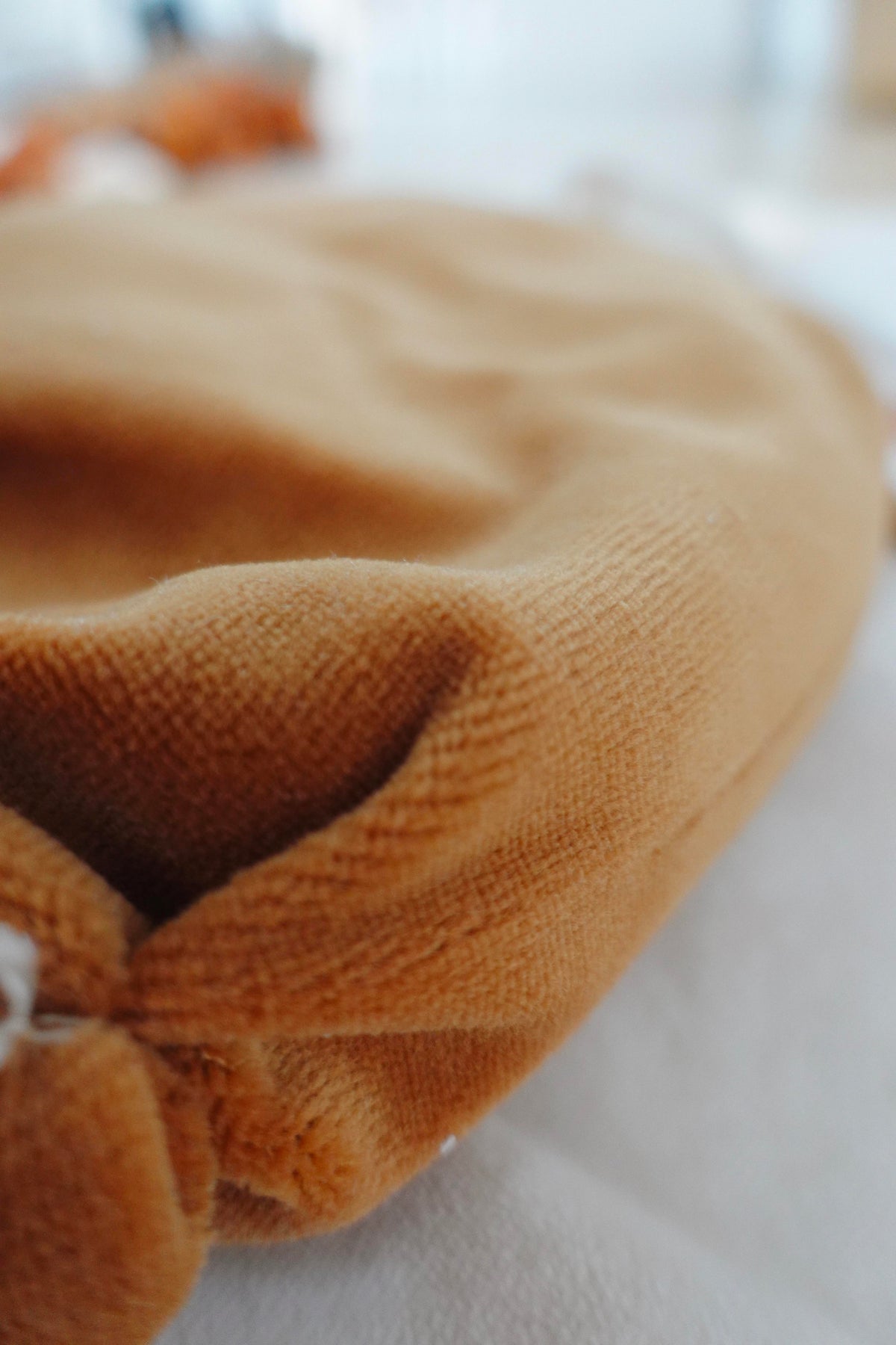Bouillotte noyaux de cerise Velours - Pumpkin Spice