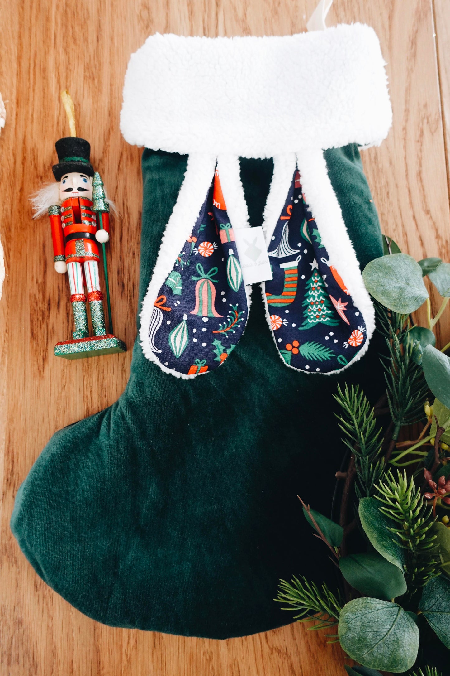 Chaussette de Noël - Jolly Nutcracker