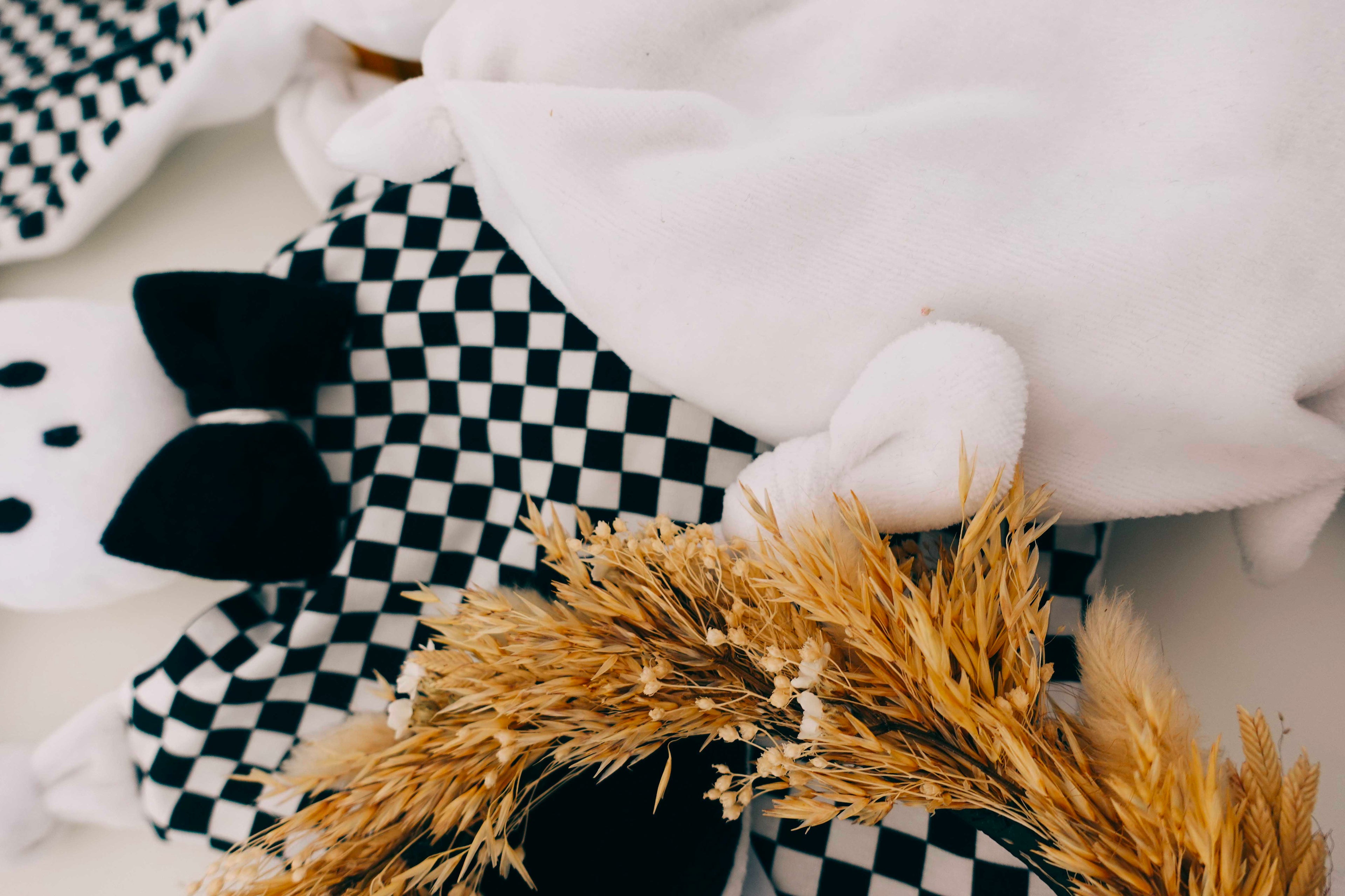 Doudou Velours Chouchou – Chessboard