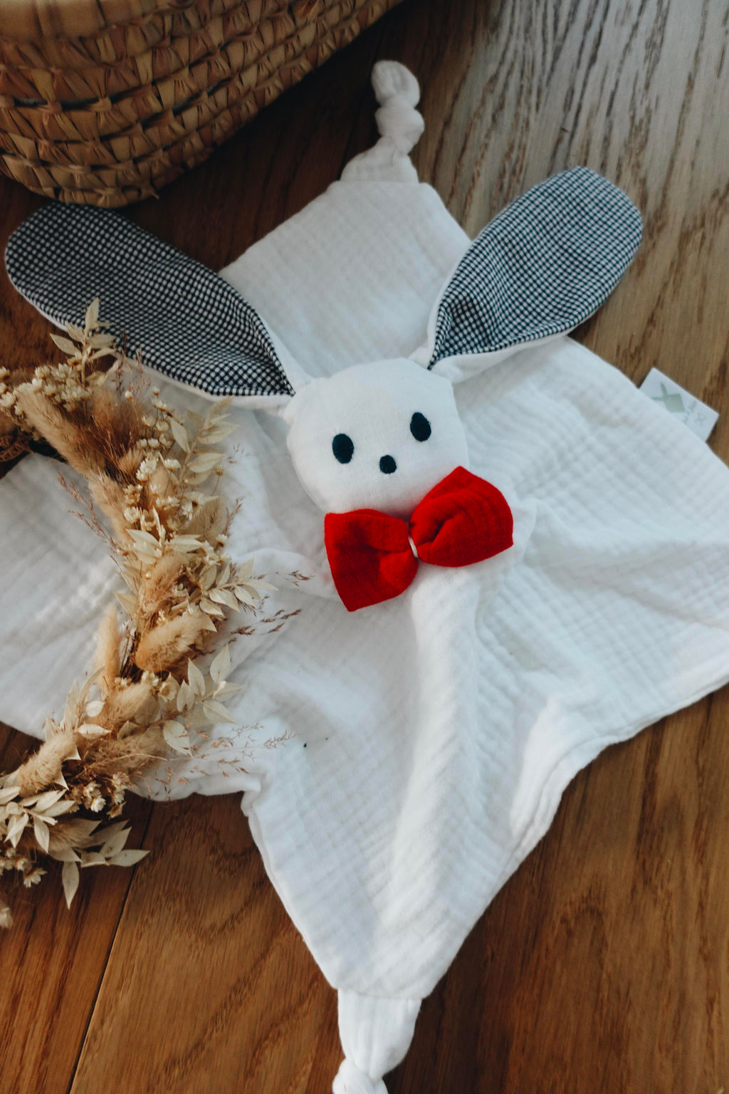 Doudou Lange Câlin Noeuds - Vichy