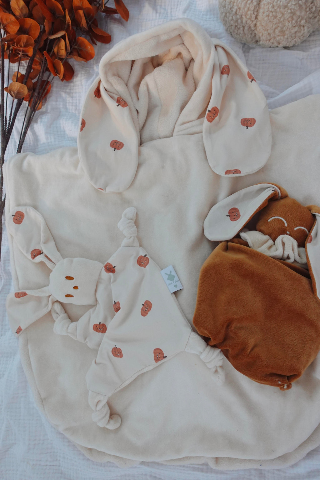 Doudou Velours Chouchou - Pumpkin Spice