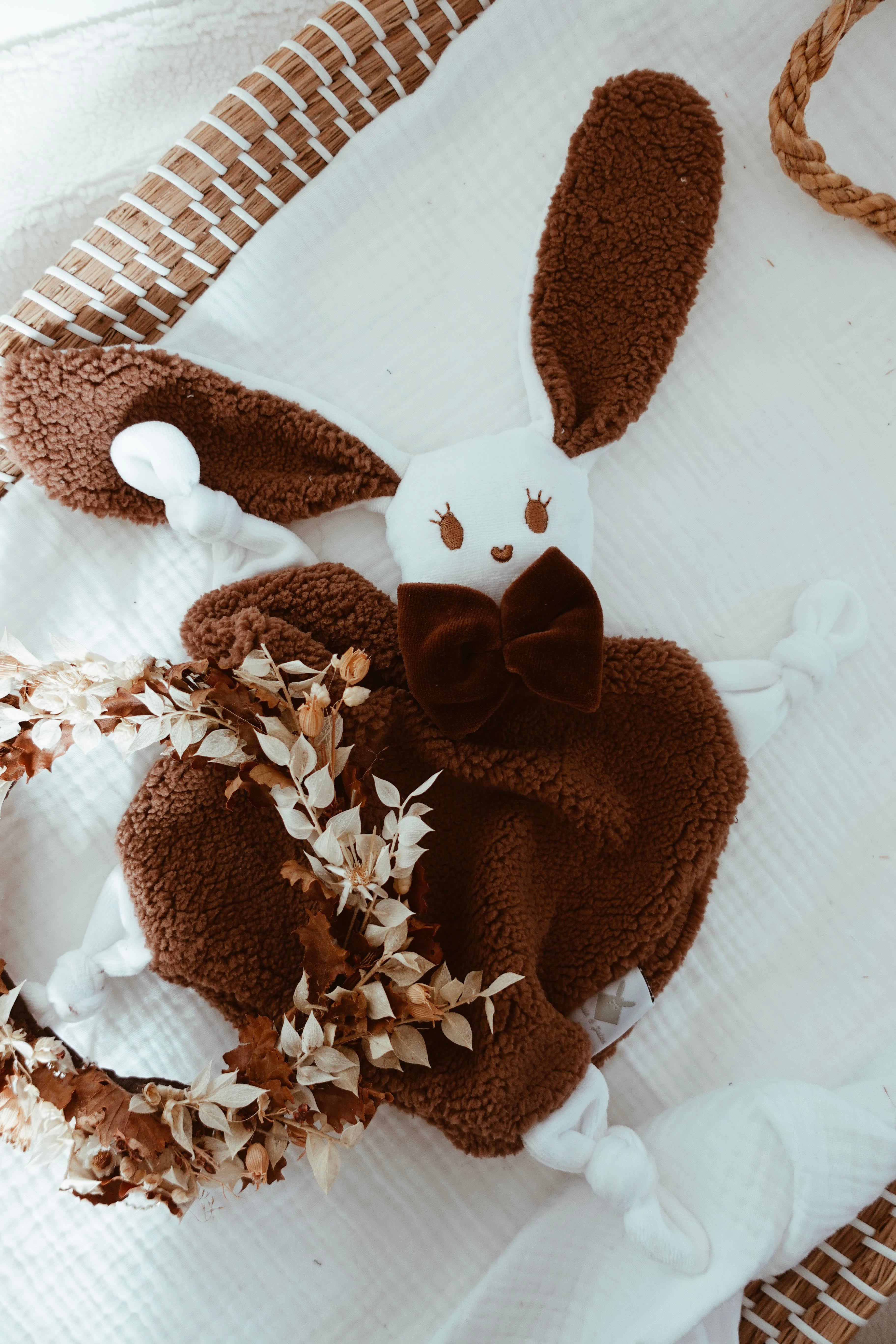 Doudou Moumoute Chouchou Pure - Épaisse Chocolat