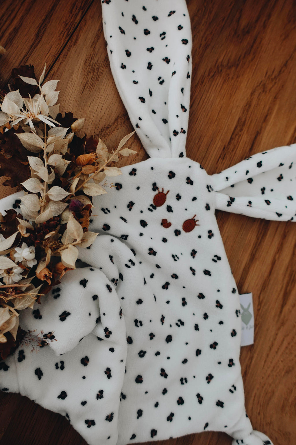 Doudou Velours Mini Noeuds - Graou