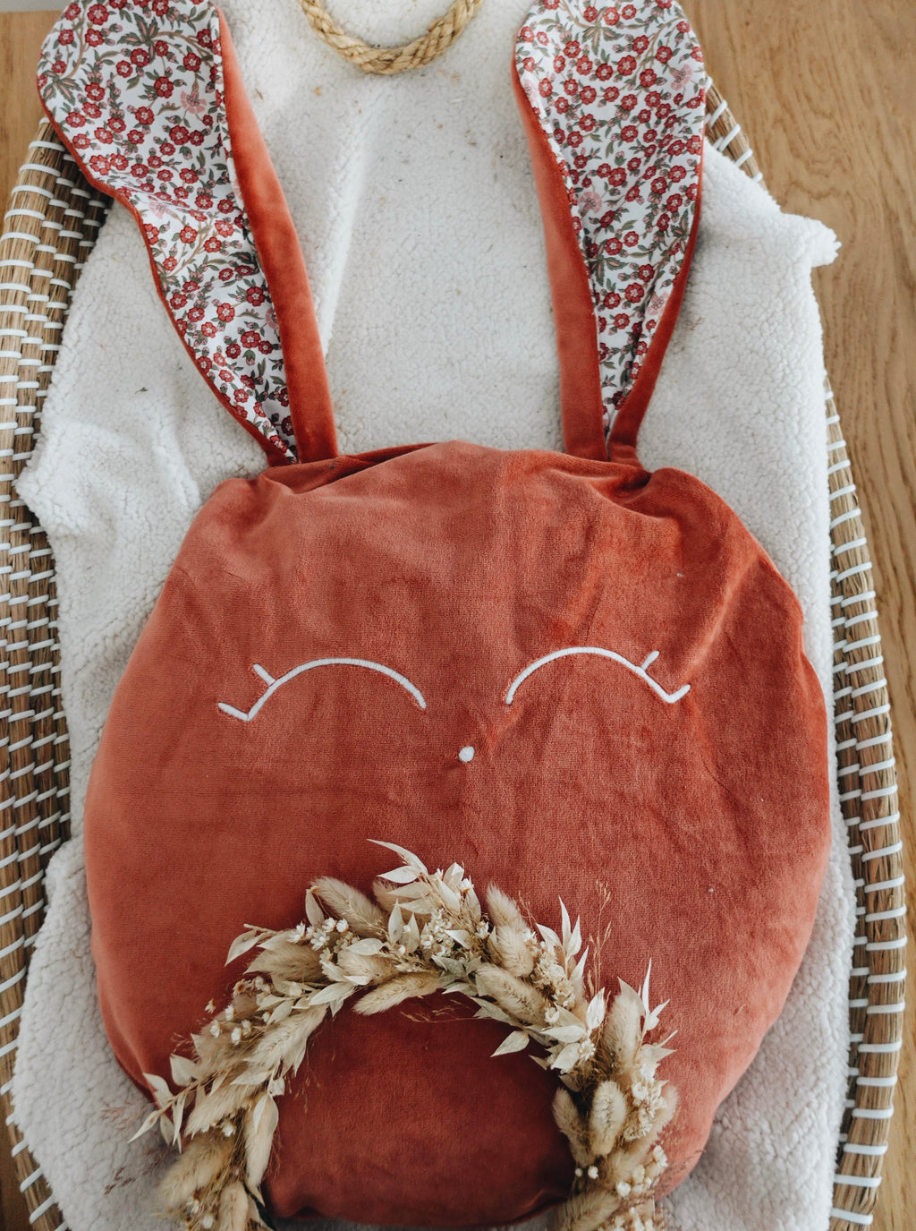 PROTOTYPE - Petit Coussin Velours - Empress Brique