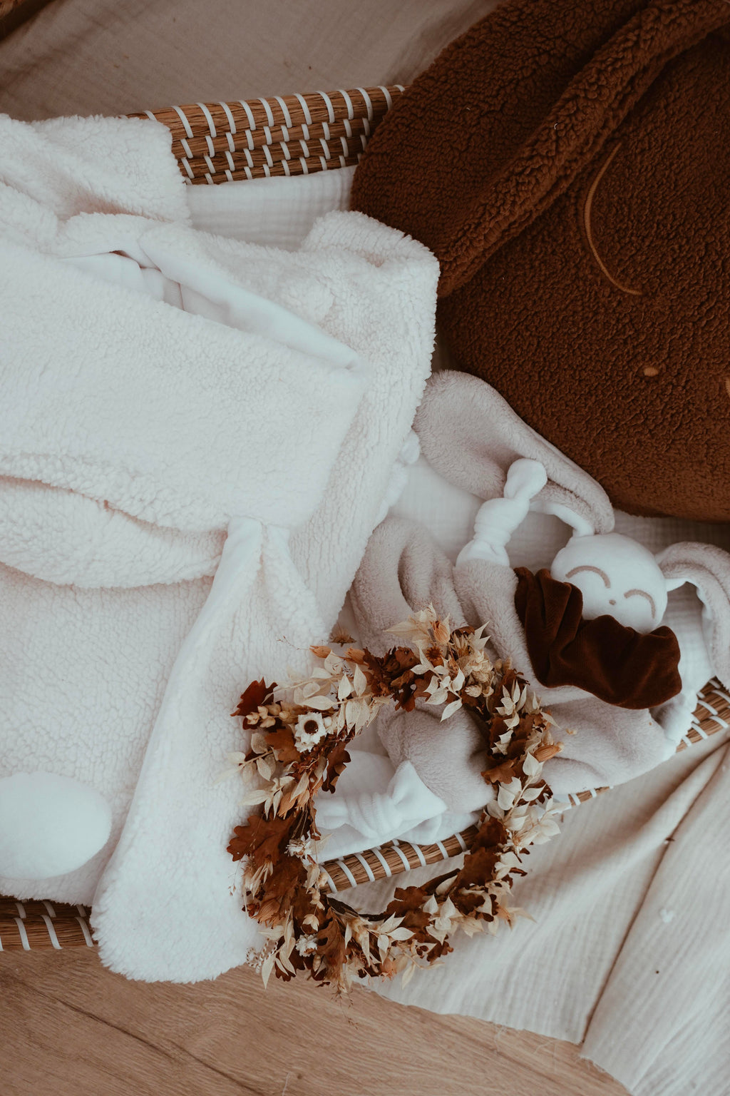 Poncho Pure - Moumoute épaisse Lait