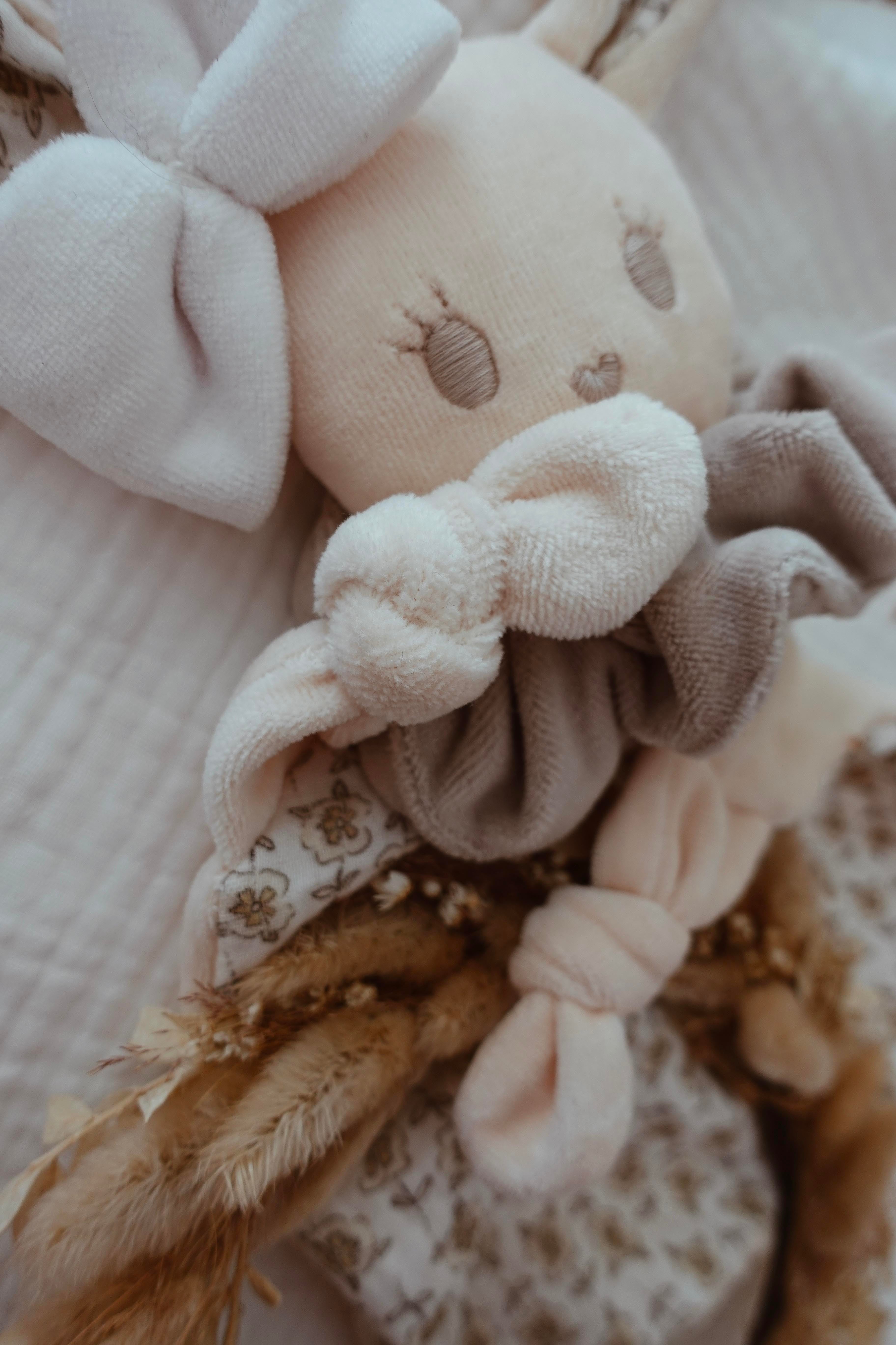 Doudou Velours Chouchou - Retro Floral