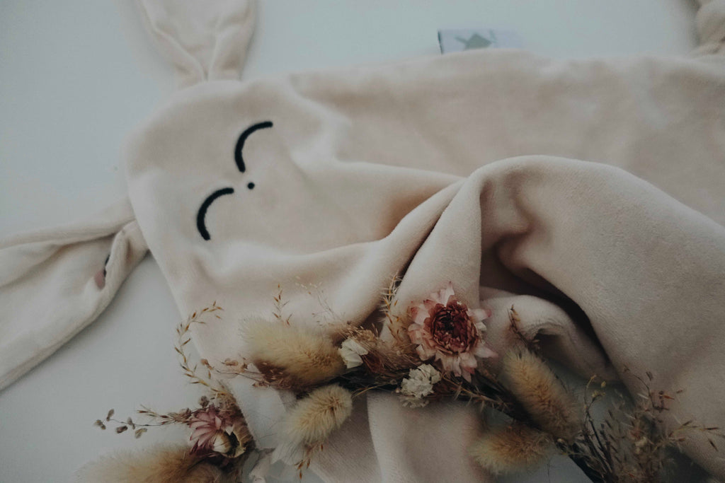 Doudou Velours Classique Noeuds - Flamands Rose