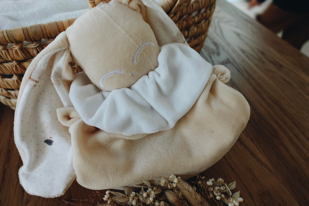 PROTOTYPE - Bouillotte noyaux de cerise Velours - Snowman