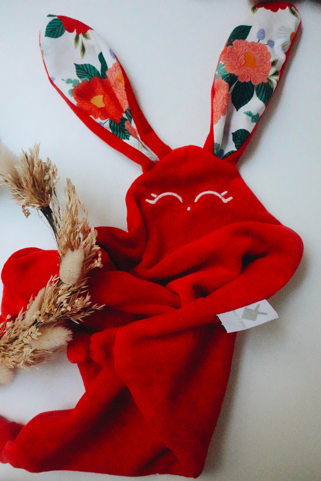 Doudou Velours Classique Noeuds - Wild Flora