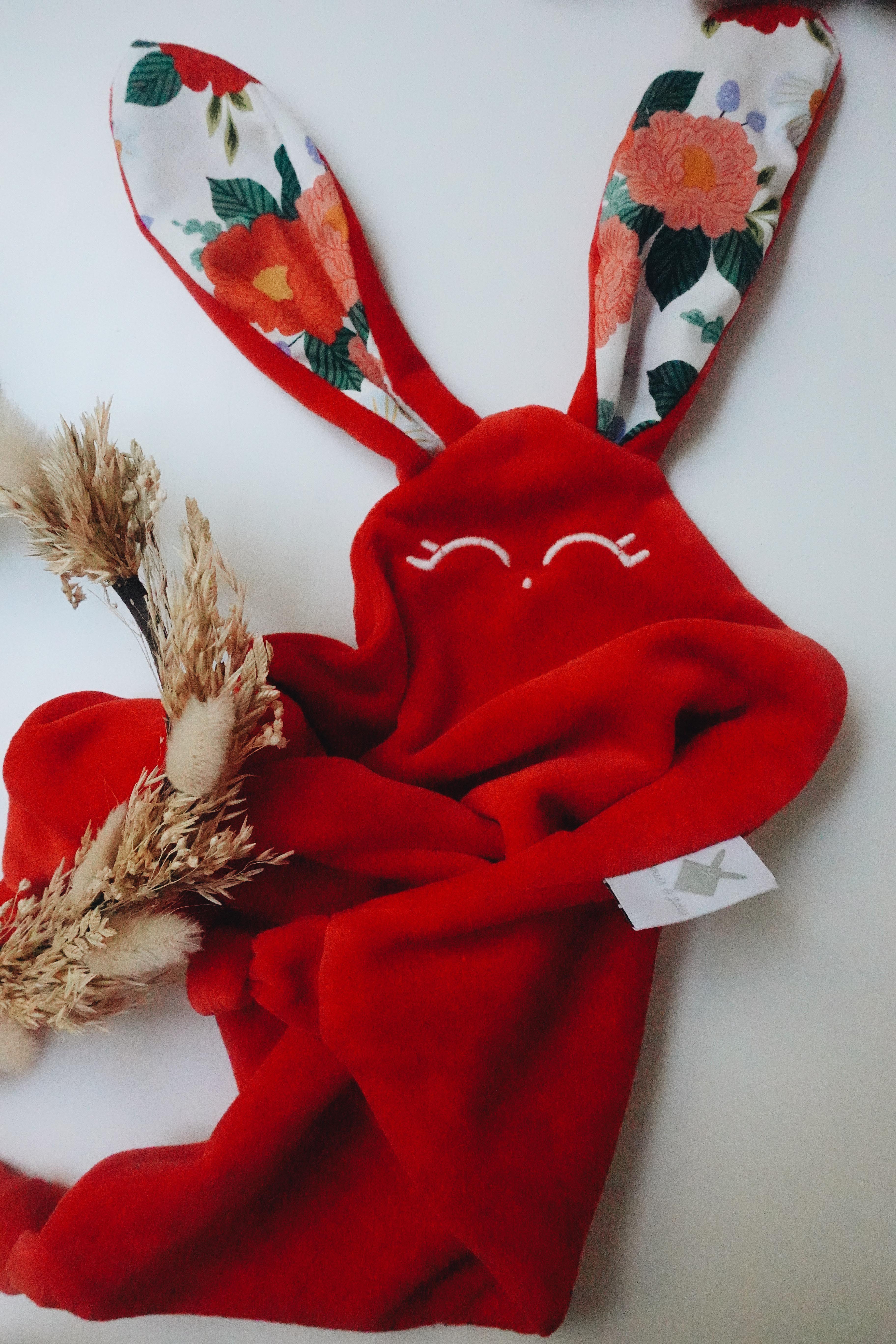 Doudou Velours Classique Noeuds - Wild Flora