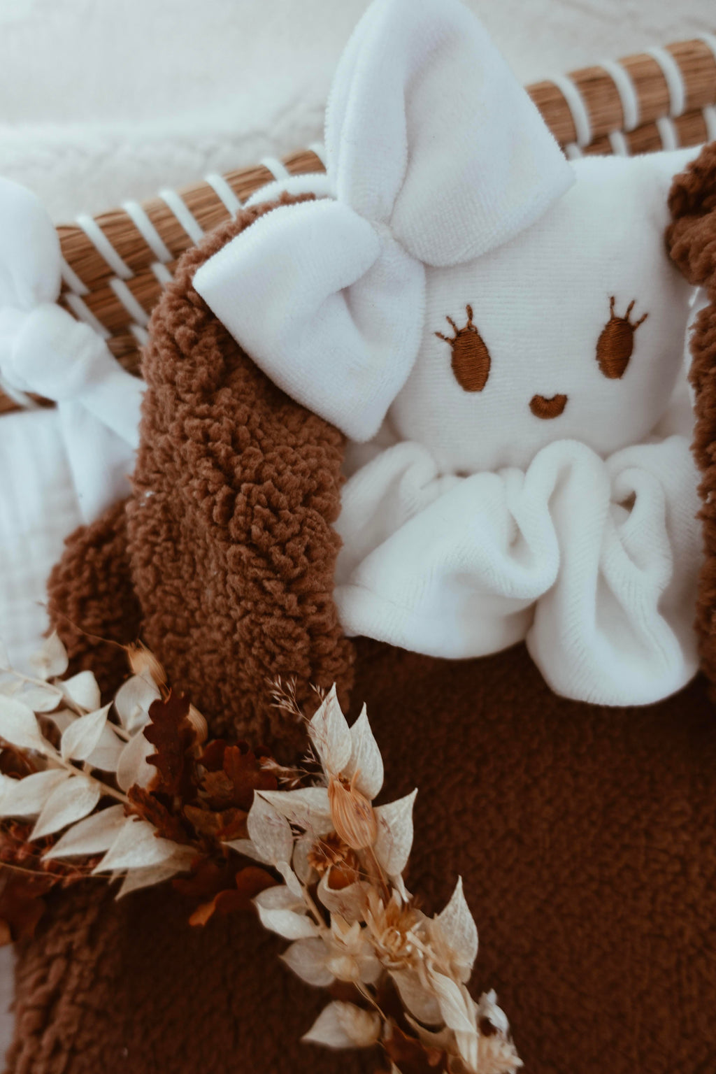 Doudou Moumoute Chouchou Pure - Épaisse Chocolat