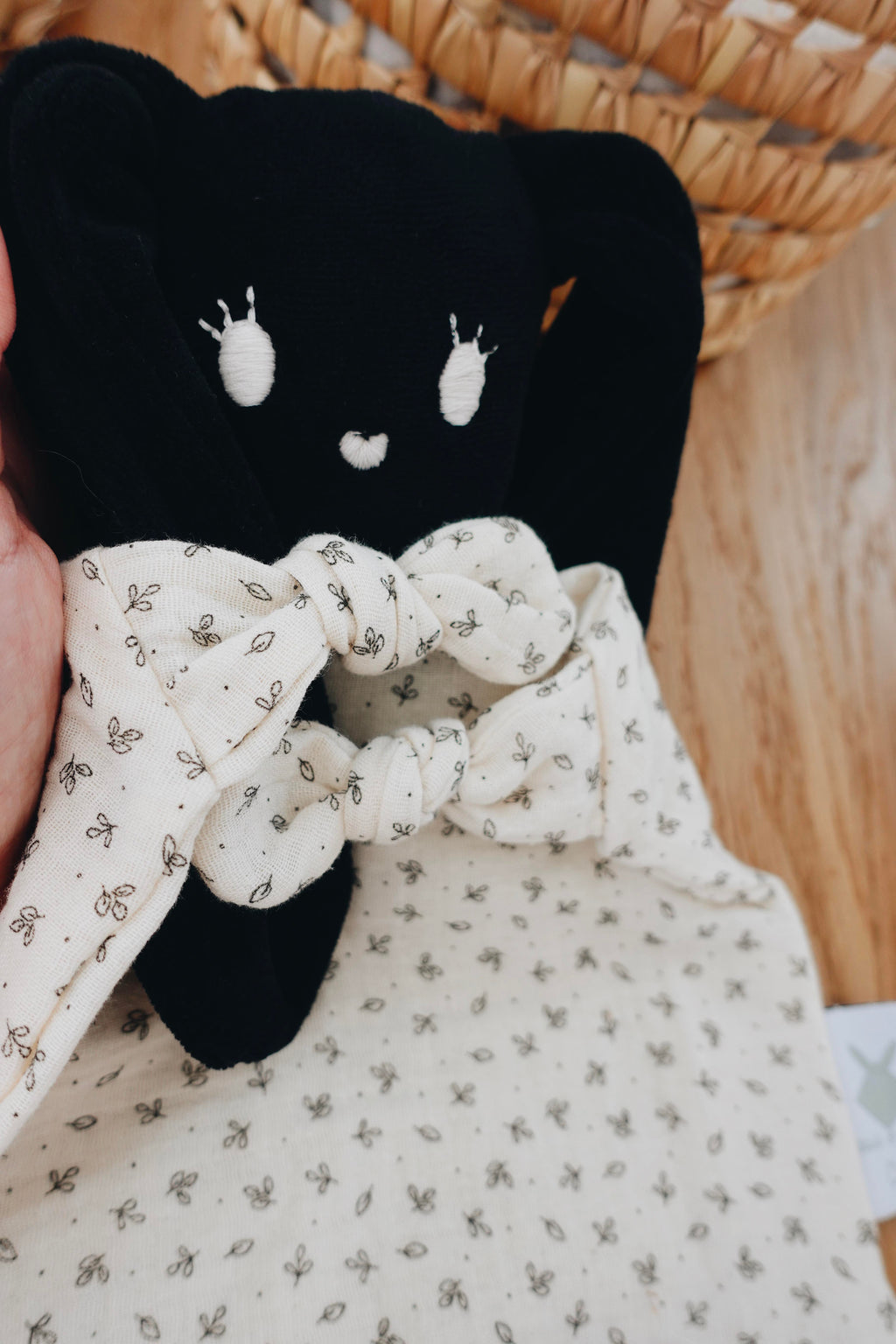 PROTOTYPE - Doudou Mousseline Feuilles
