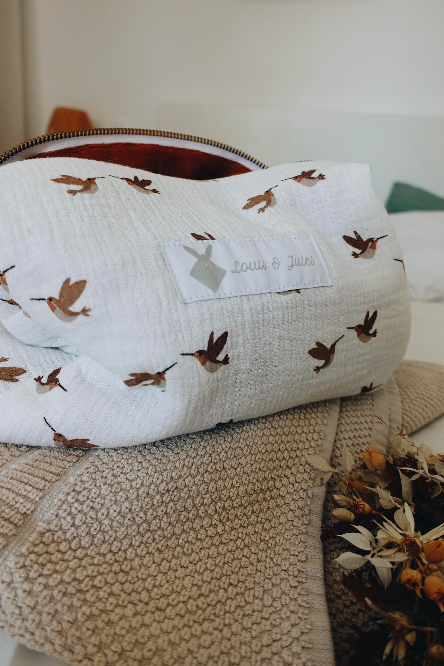 PROTOTYPE - Trousse de Toilette - Oiseaux - Mamans