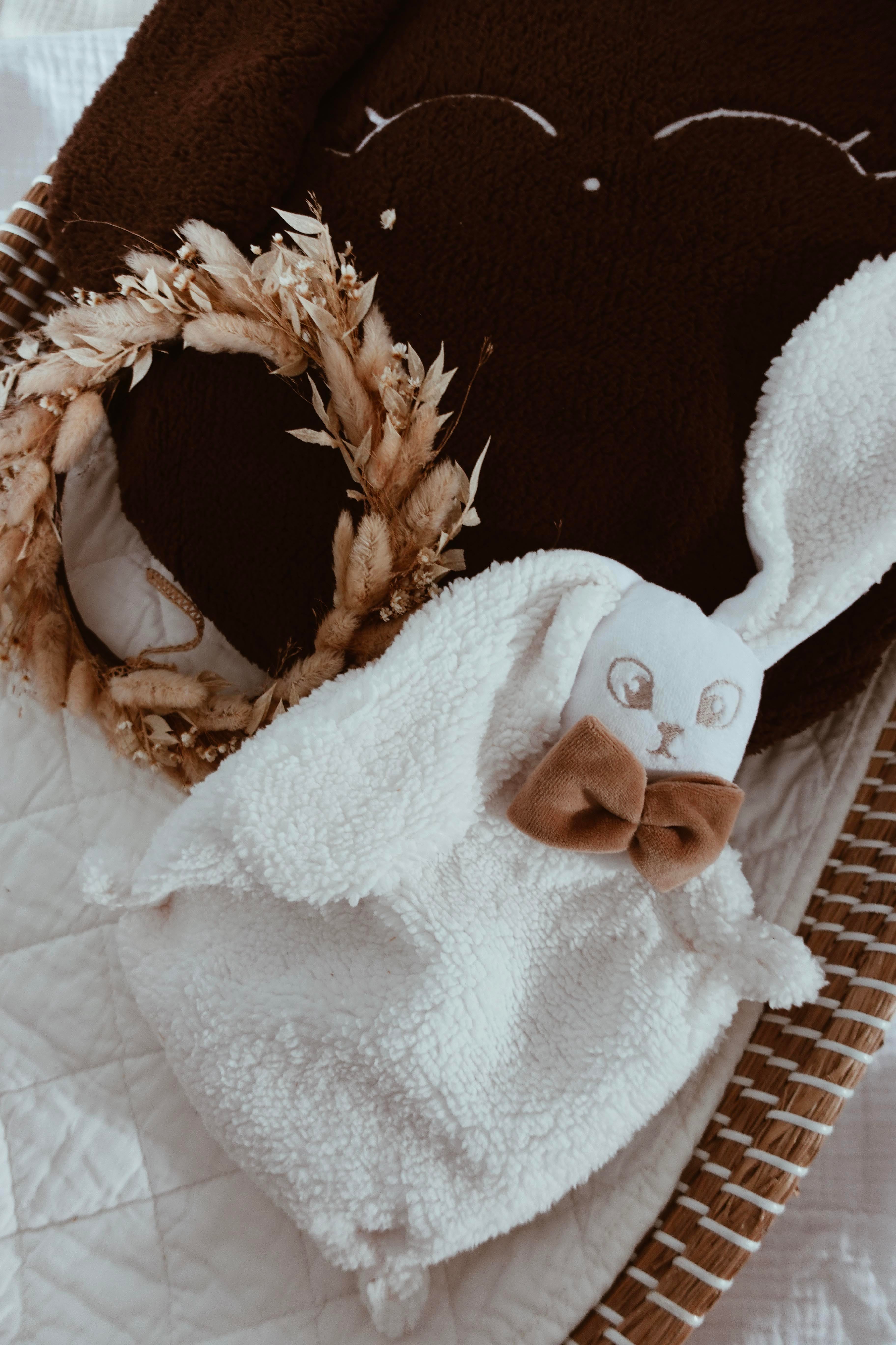 Petit Coussin Moumoute Pure - Épaisse Châtaigne