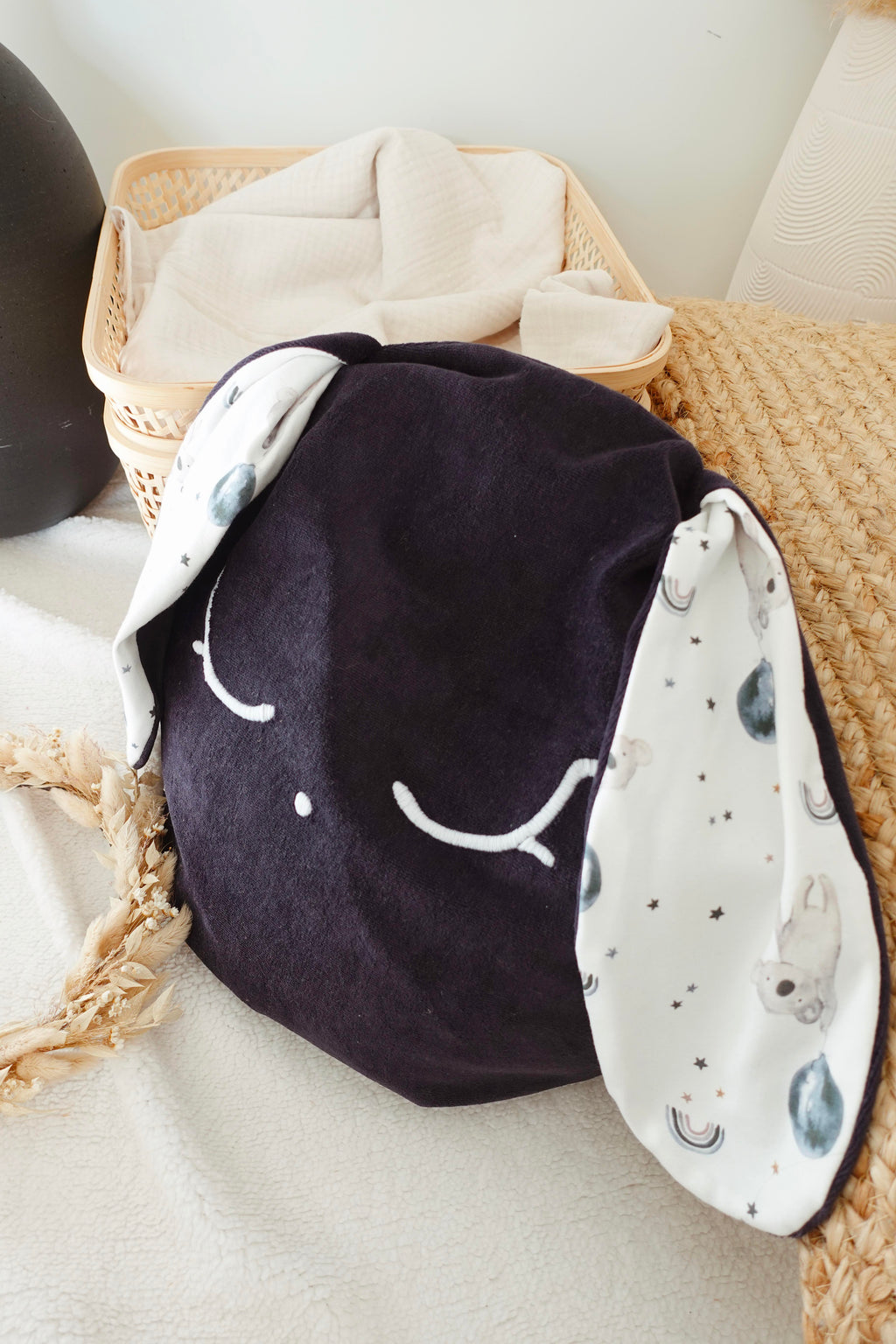 Petit Coussin Velours - Flying Koalas