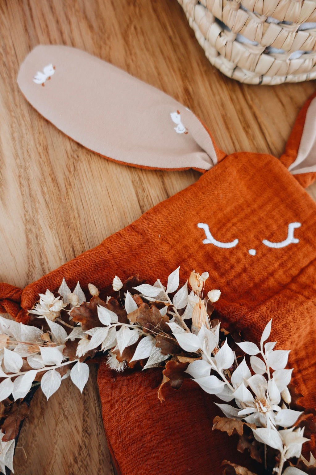 PROTOTYPE - Doudou Lange Mini Noeuds - Tiny Ducks