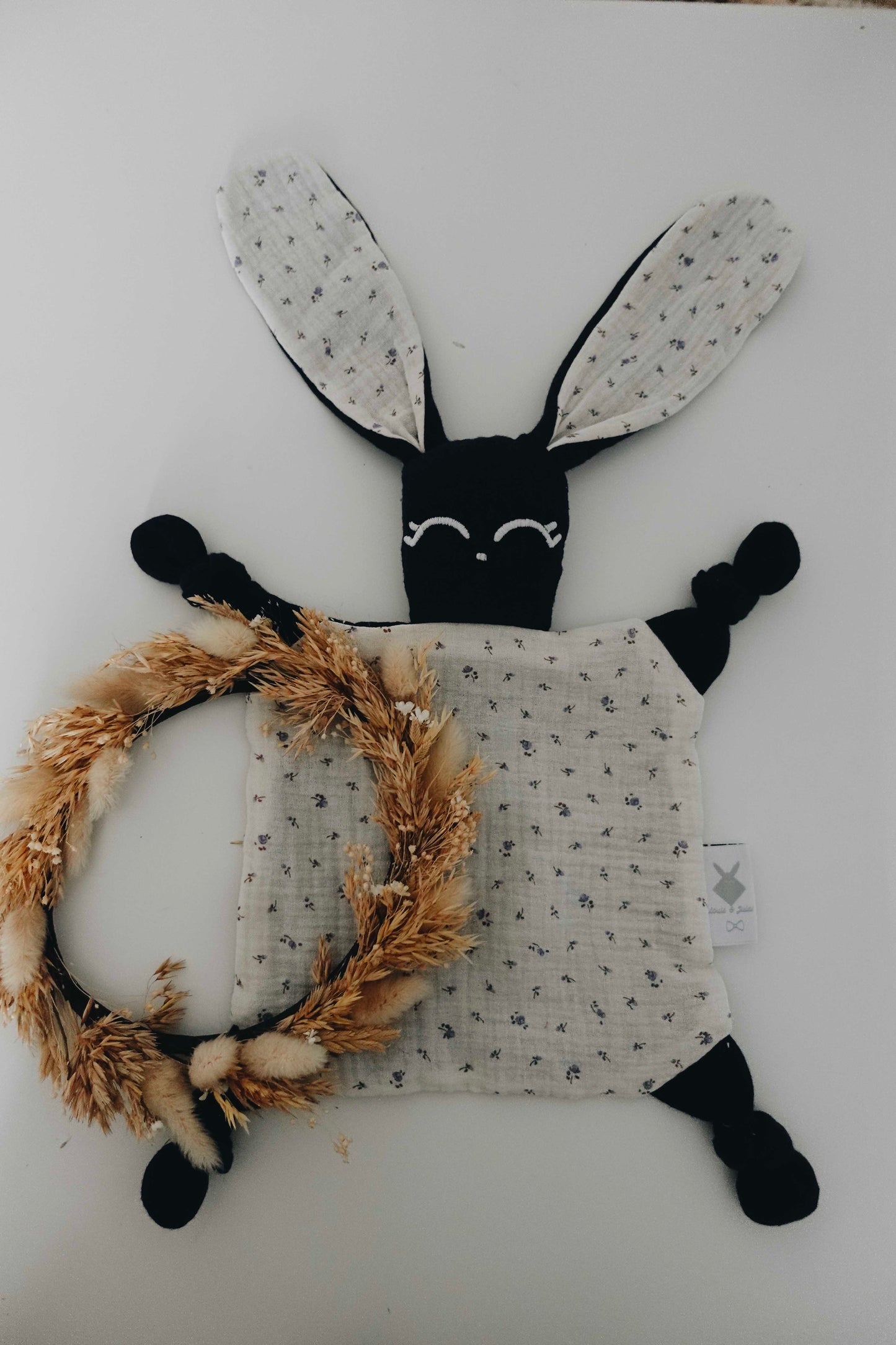 PROTOTYPE - Doudou Lange Chouchou – Blue Leaves