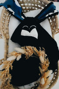 Doudou Velours Classique Noeuds - Pandas