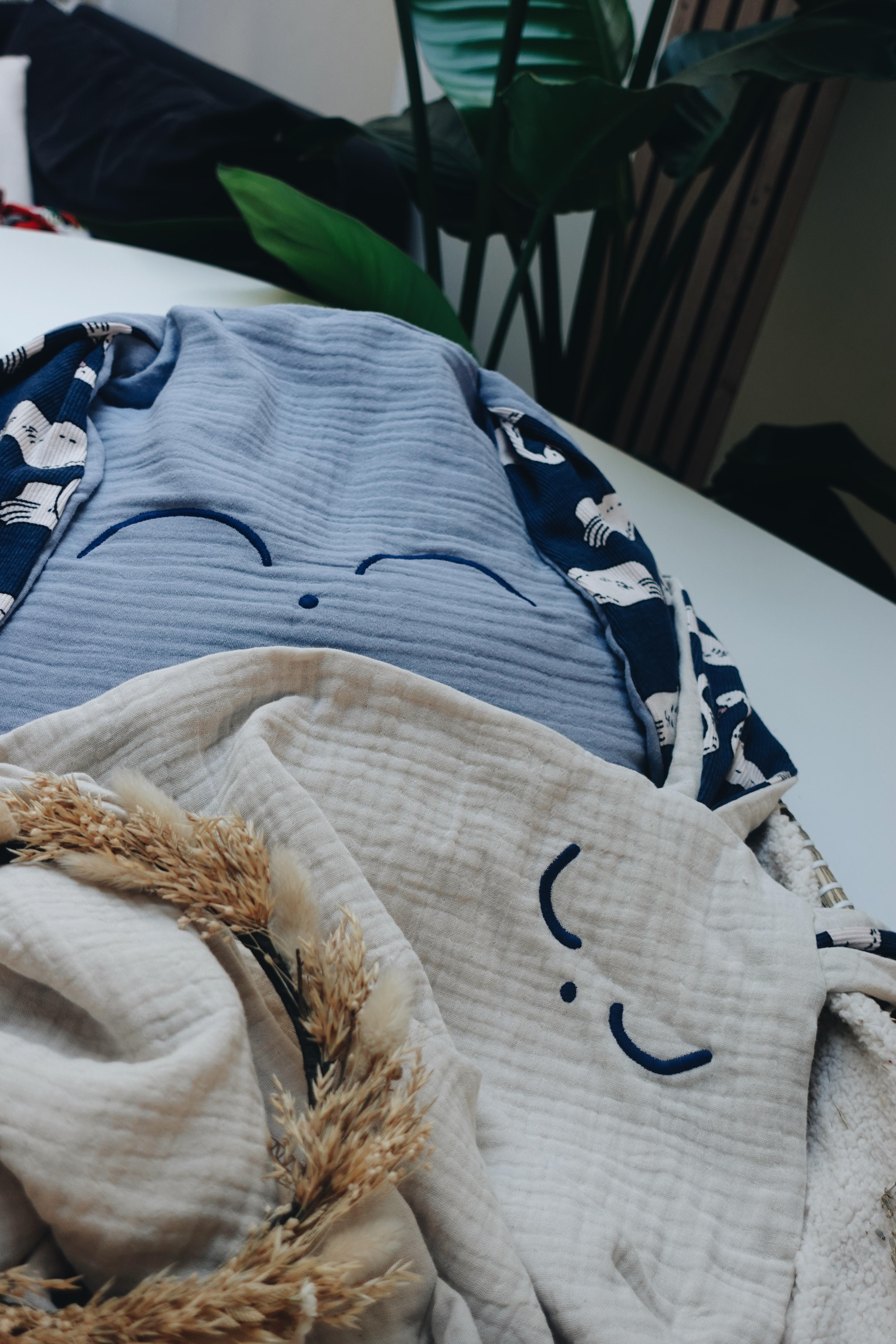 Petit Coussin Lange - Blue Swan