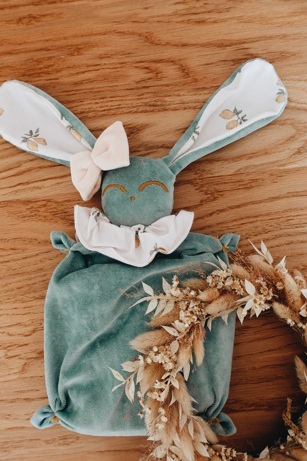 Bouillotte noyaux de cerise Velours - Lemons