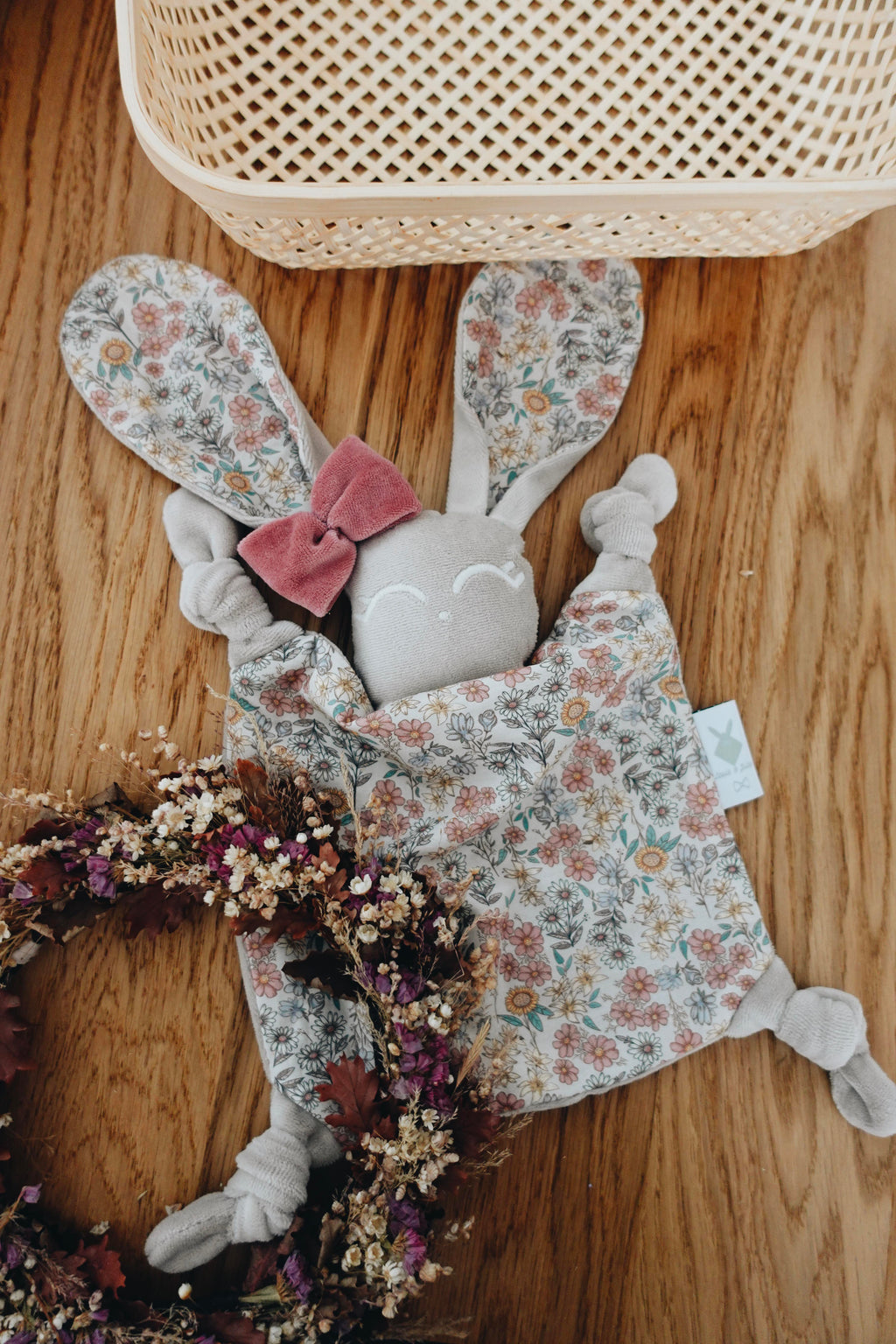 PROTOTYPE - Doudou Velours Chouchou - Fleurs des Champs